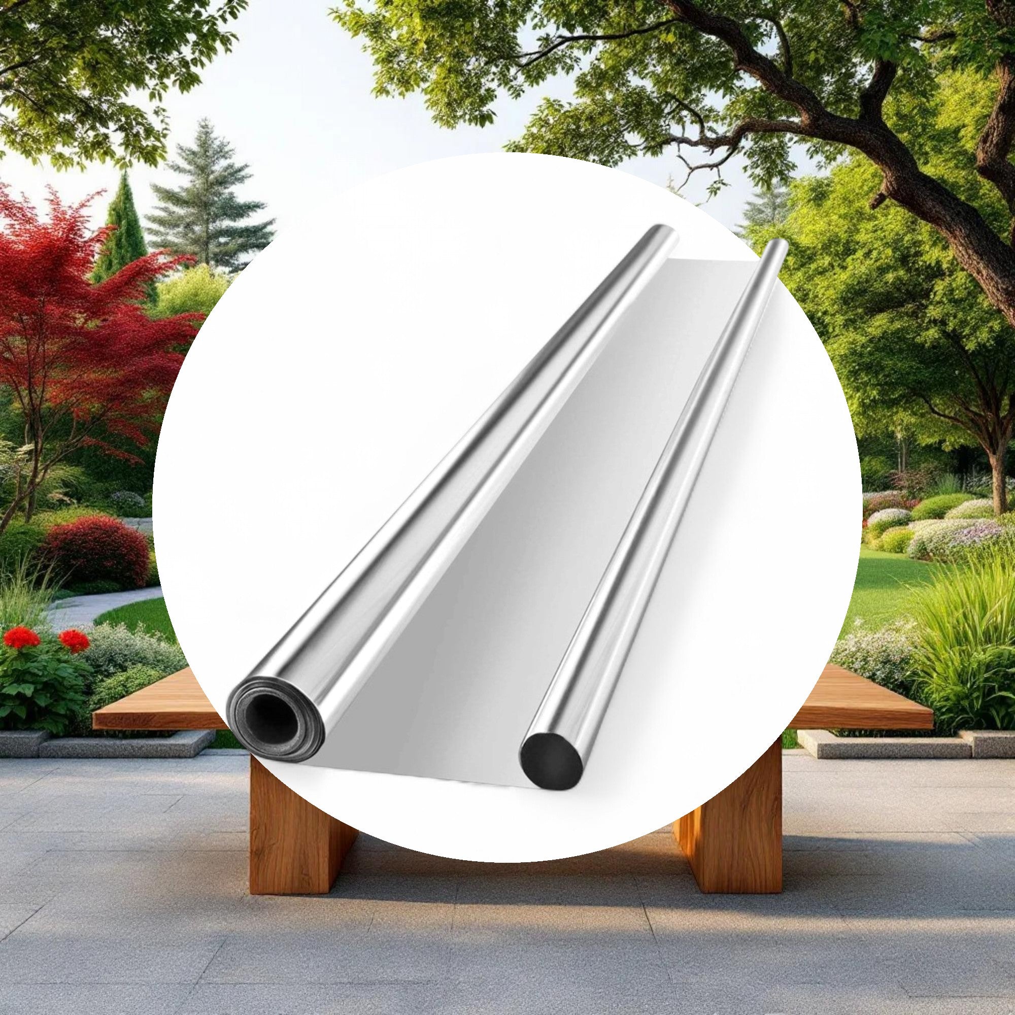 Mylar Reflective Film 2mil 50in x 50ft - Image 4