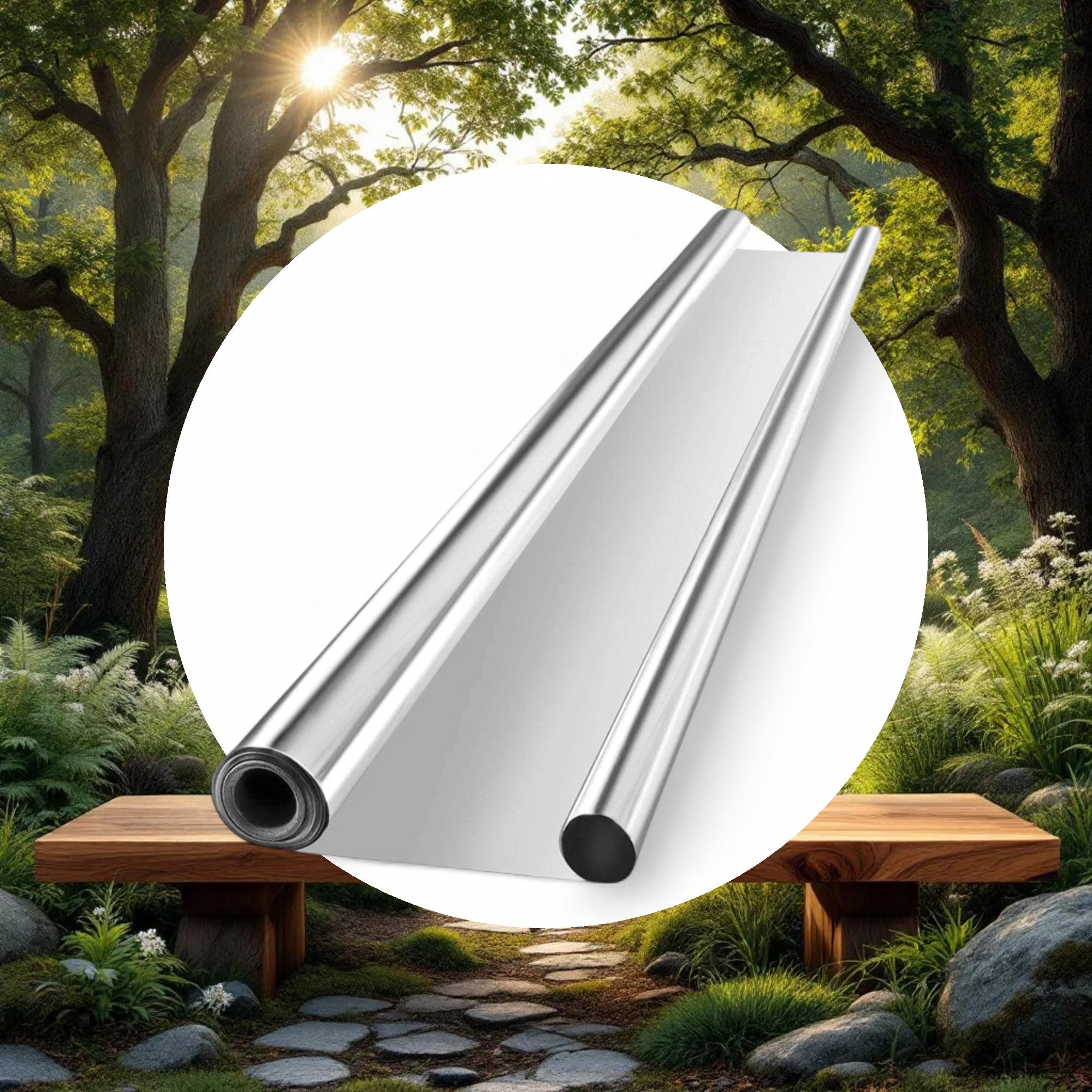 Mylar Reflective Film 2mil 50in x 25ft - Image 5