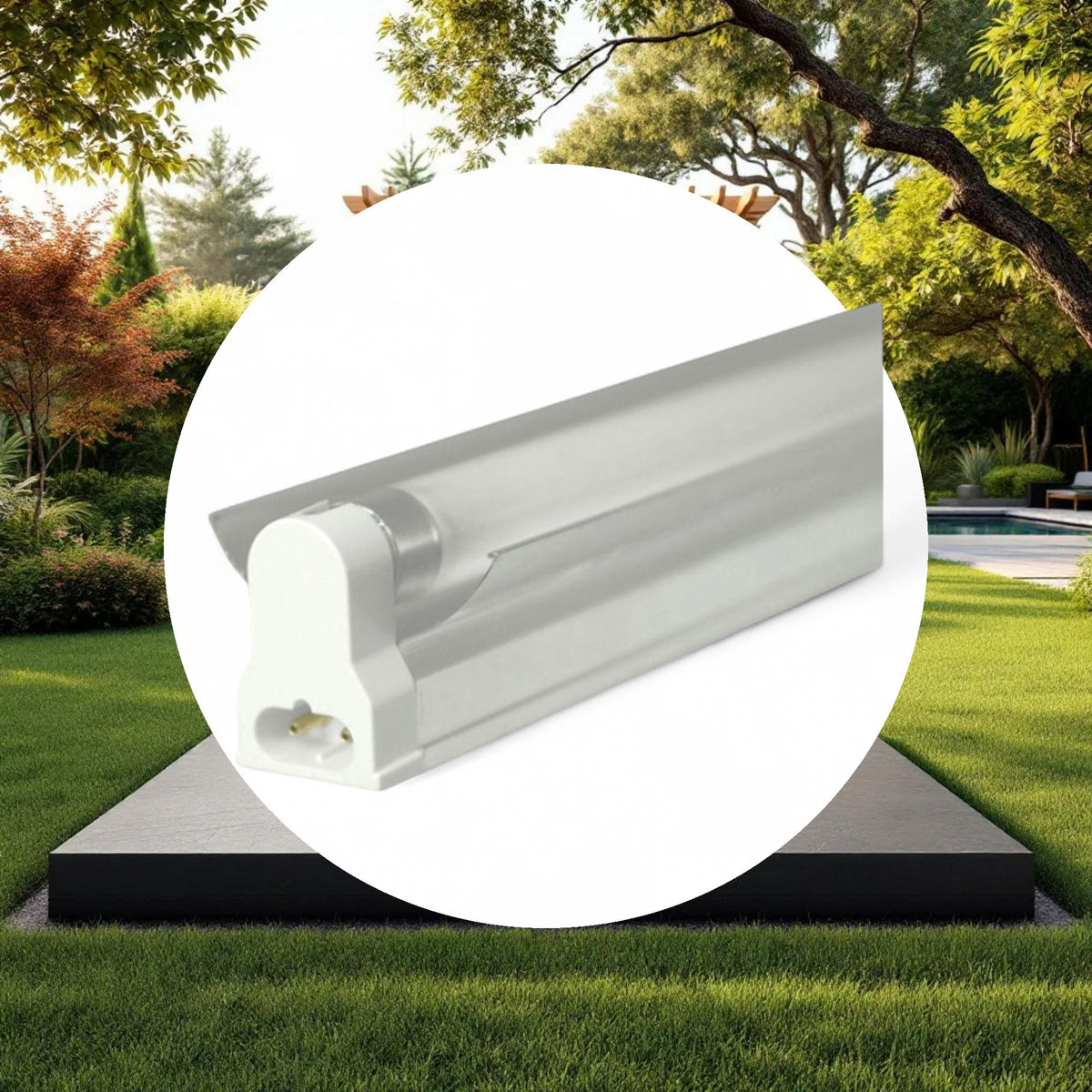Lightech 2' T5 Florescent Single Light W/ Reflector 24W 6500k - Image 4