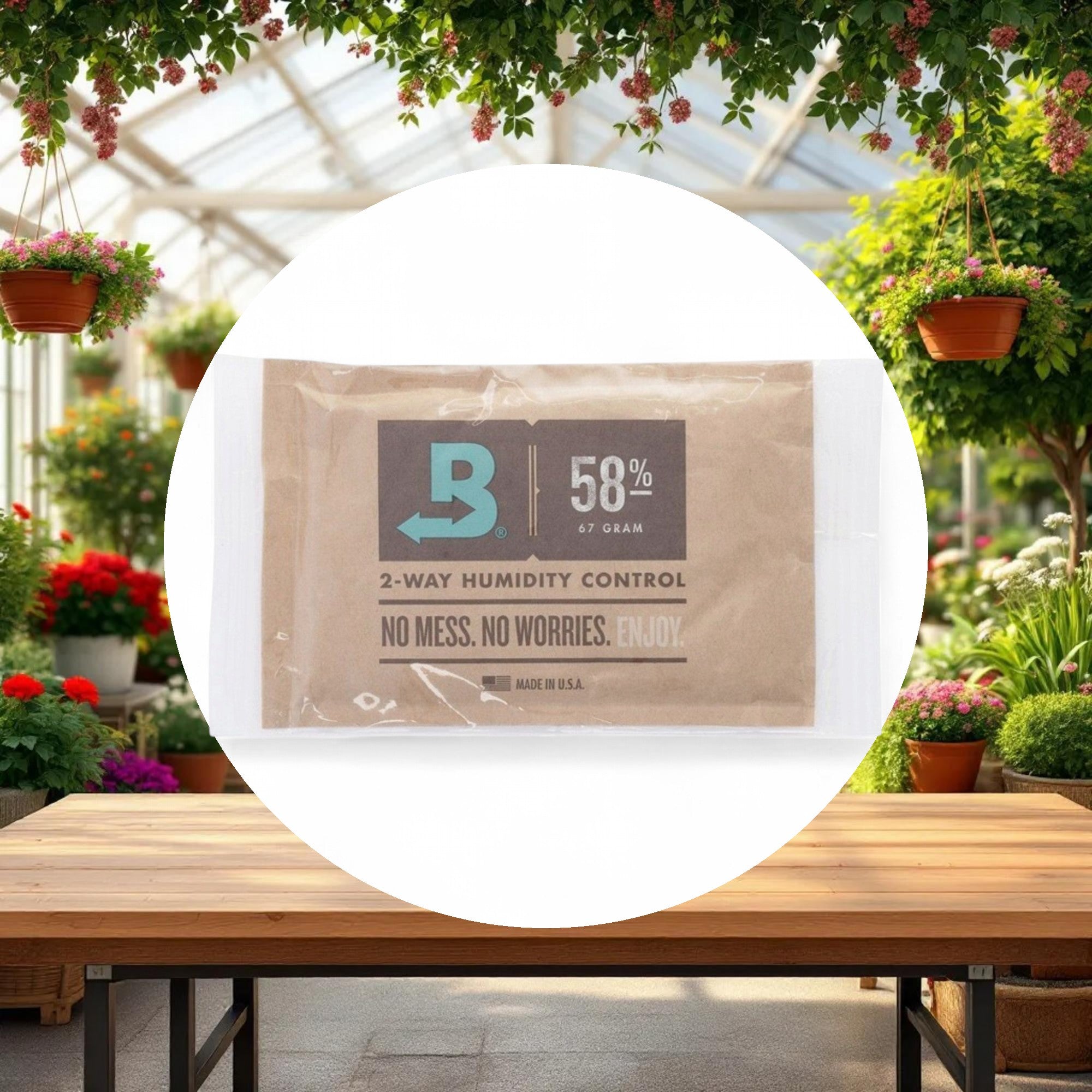 Boveda 2-Way Humidity Control Pack 58% 67g Individually Wrapped (100pcs/Case) - Image 3