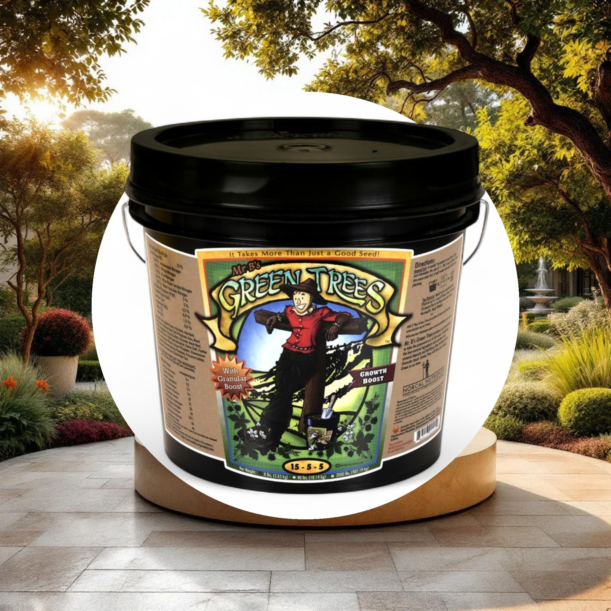 Mr. B's Green Trees Growth Boost 8lbs (1gal) - Image 2