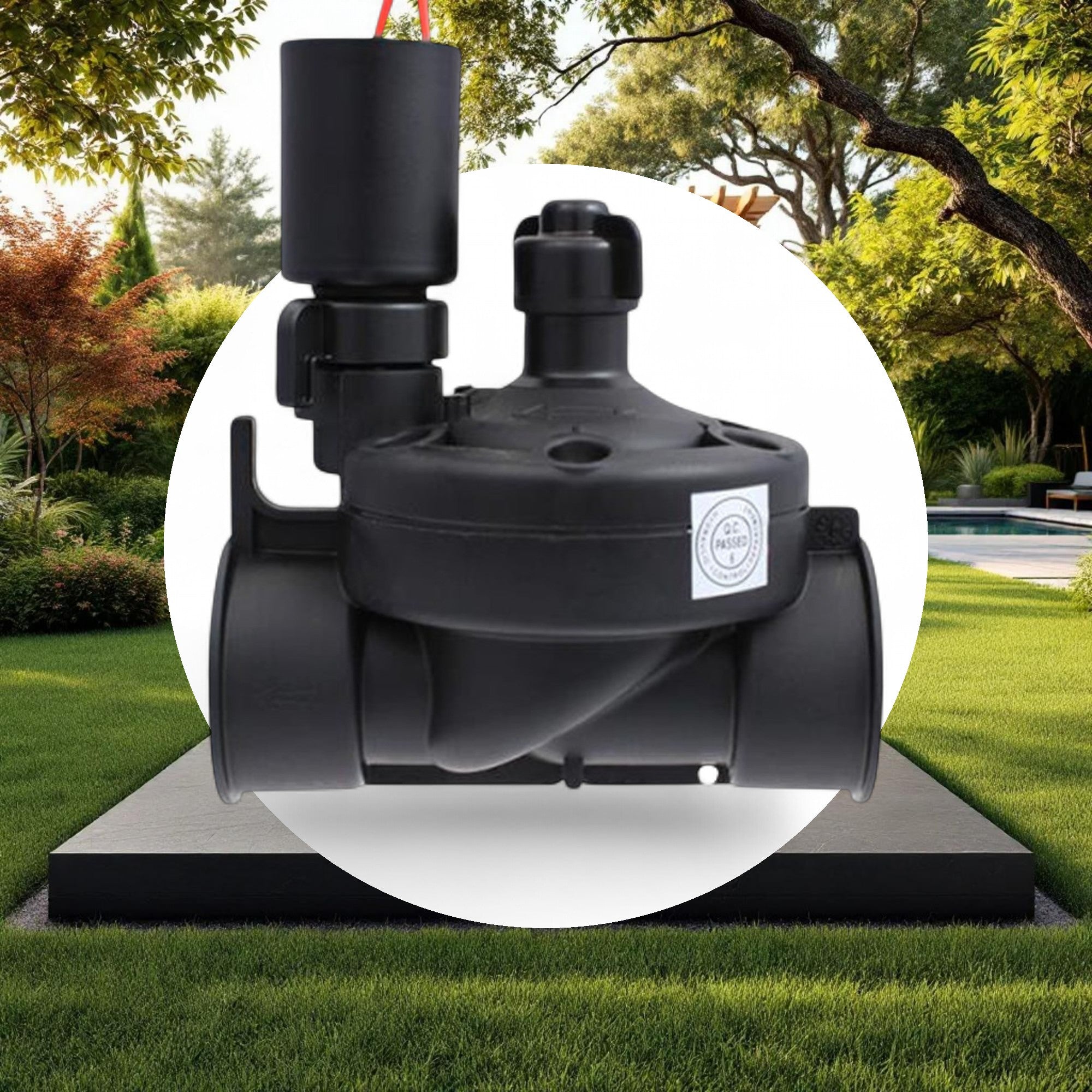 Netafim 3/4in Series 80 2-Way Electric Globe Valve .01-26GPM 24VAC - Image 5