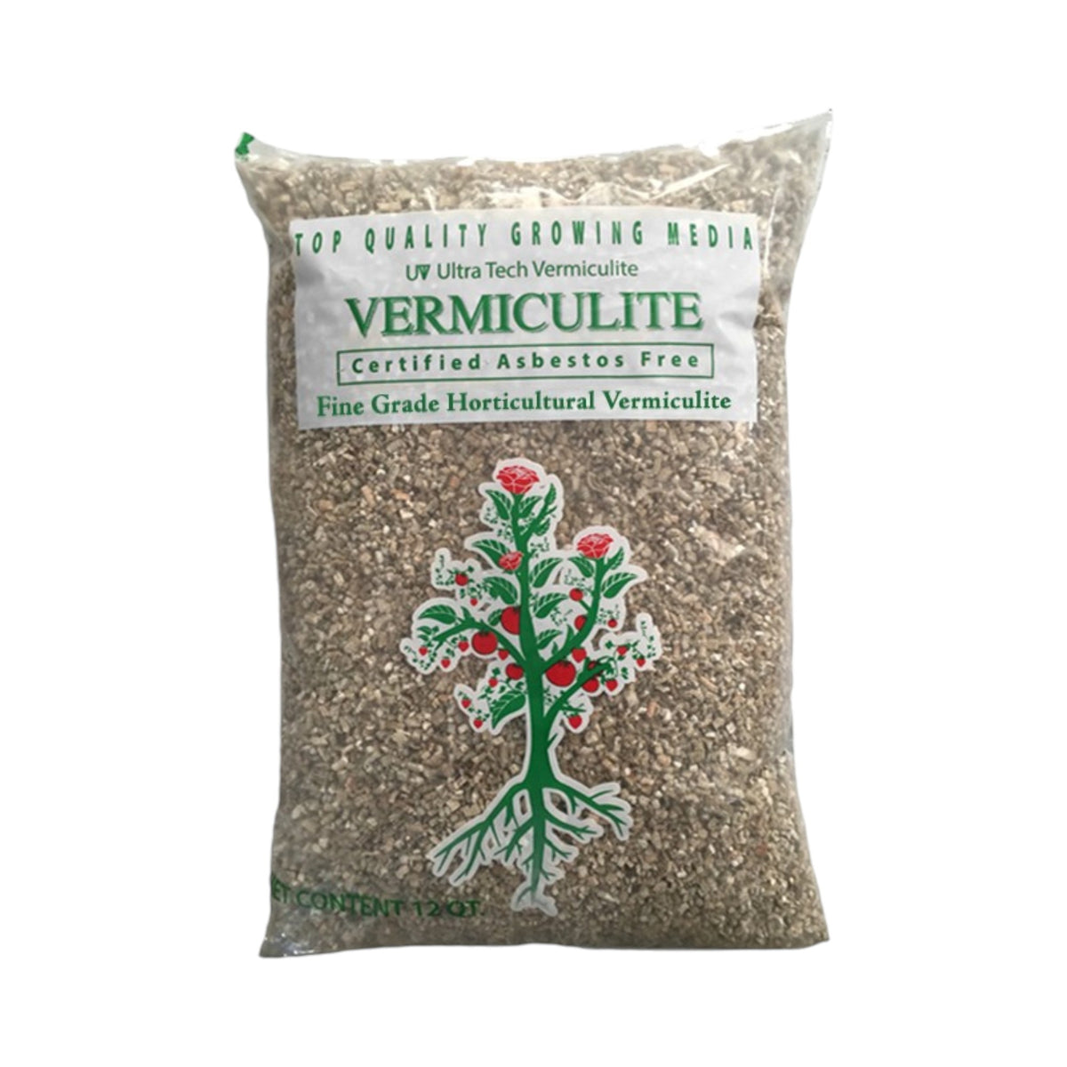 Vermiculite Fine Grade Bag 12 Quarts