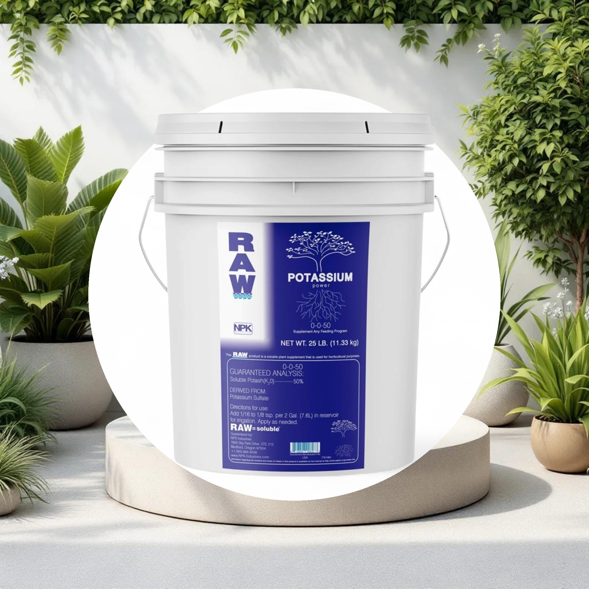 NPK RAW Potassium 25lbs - Image 2