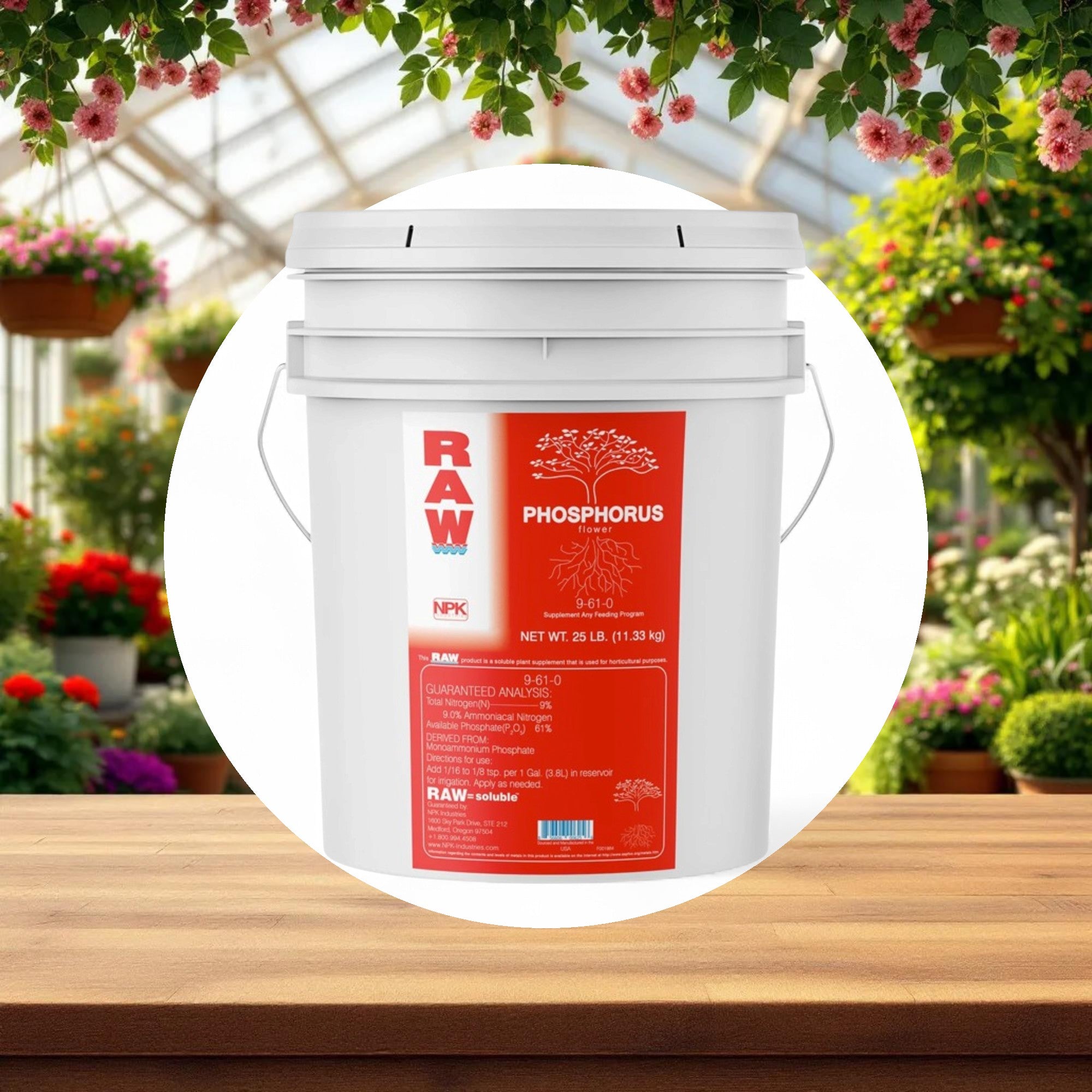 NPK RAW Phosphorus 25lbs - Image 3