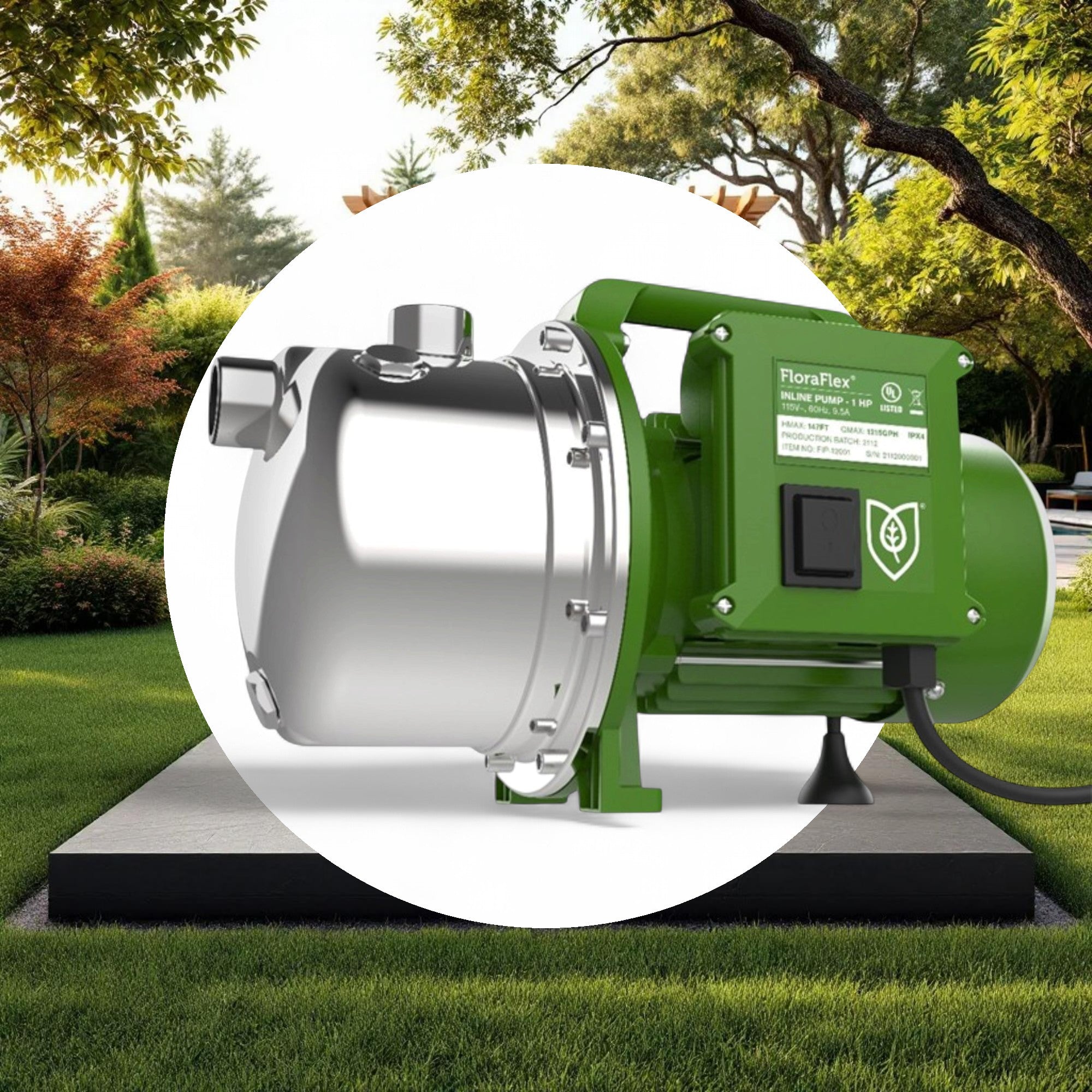FloraFlex Inline Pump - 1 HP - Image 4