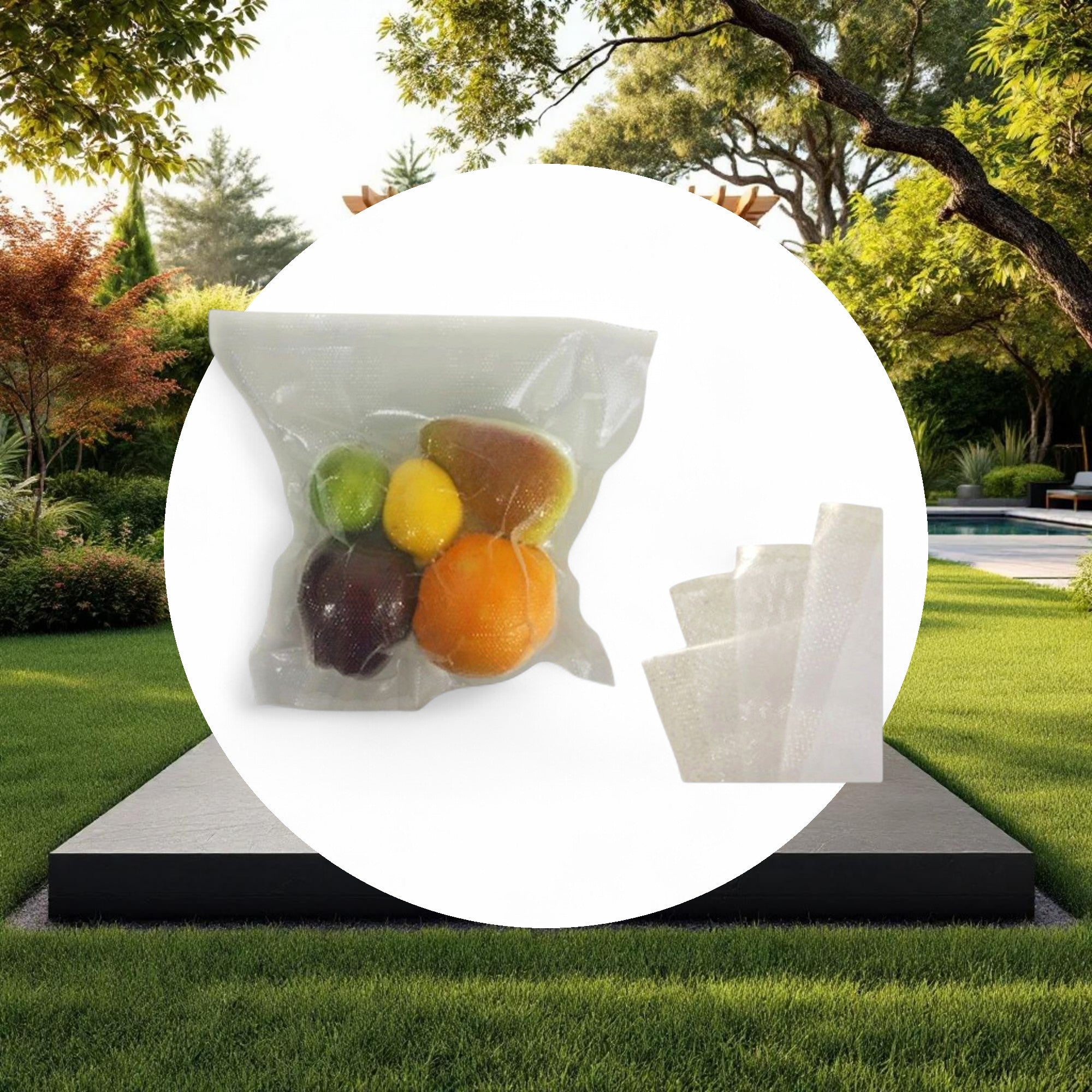 NatureVAC 11"x24" Precut Vacuum Seal Bags All Clear (50-pack) - Image 4