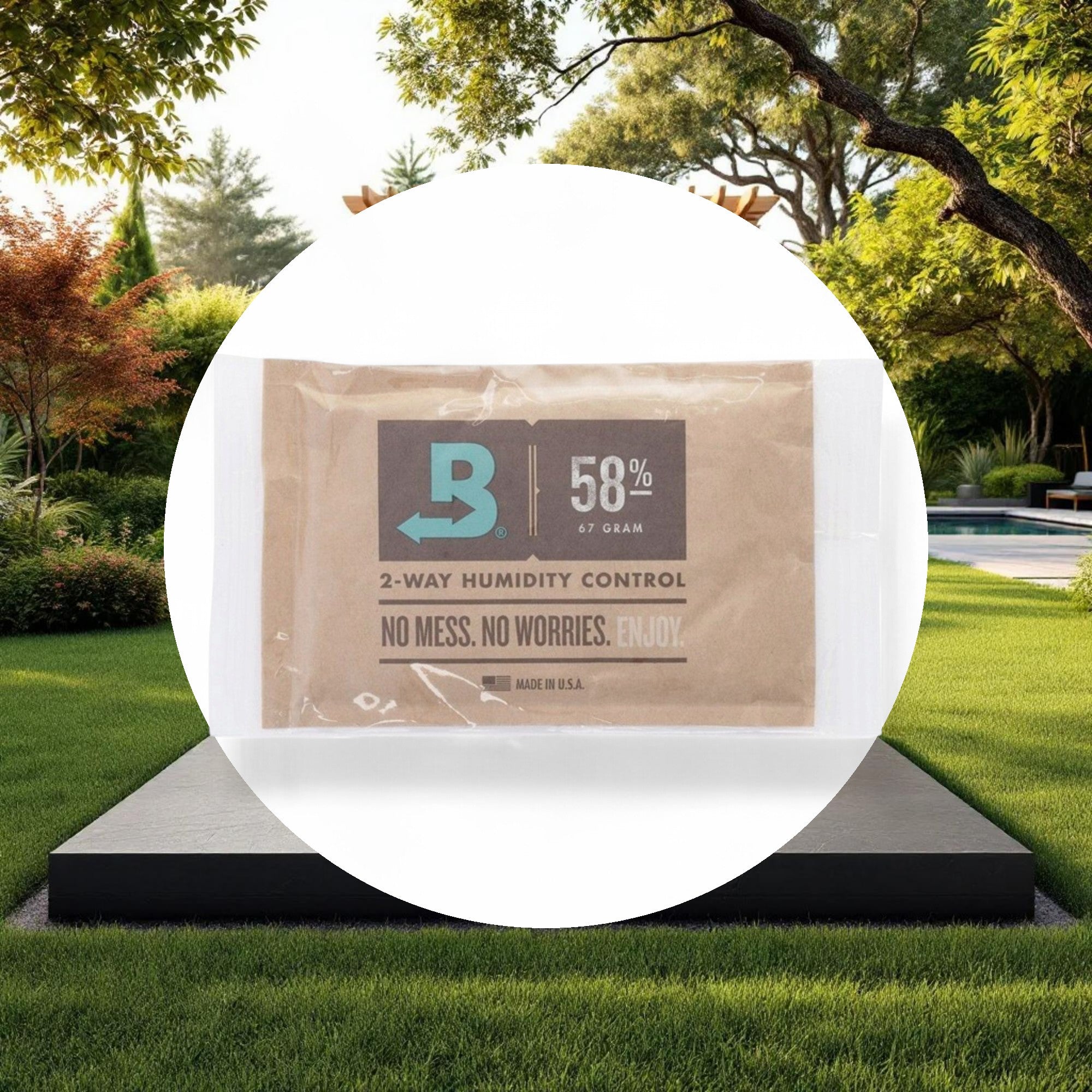 Boveda 2-Way Humidity Control Pack 58% 67g Individually Wrapped (100pcs/Case) - Image 4