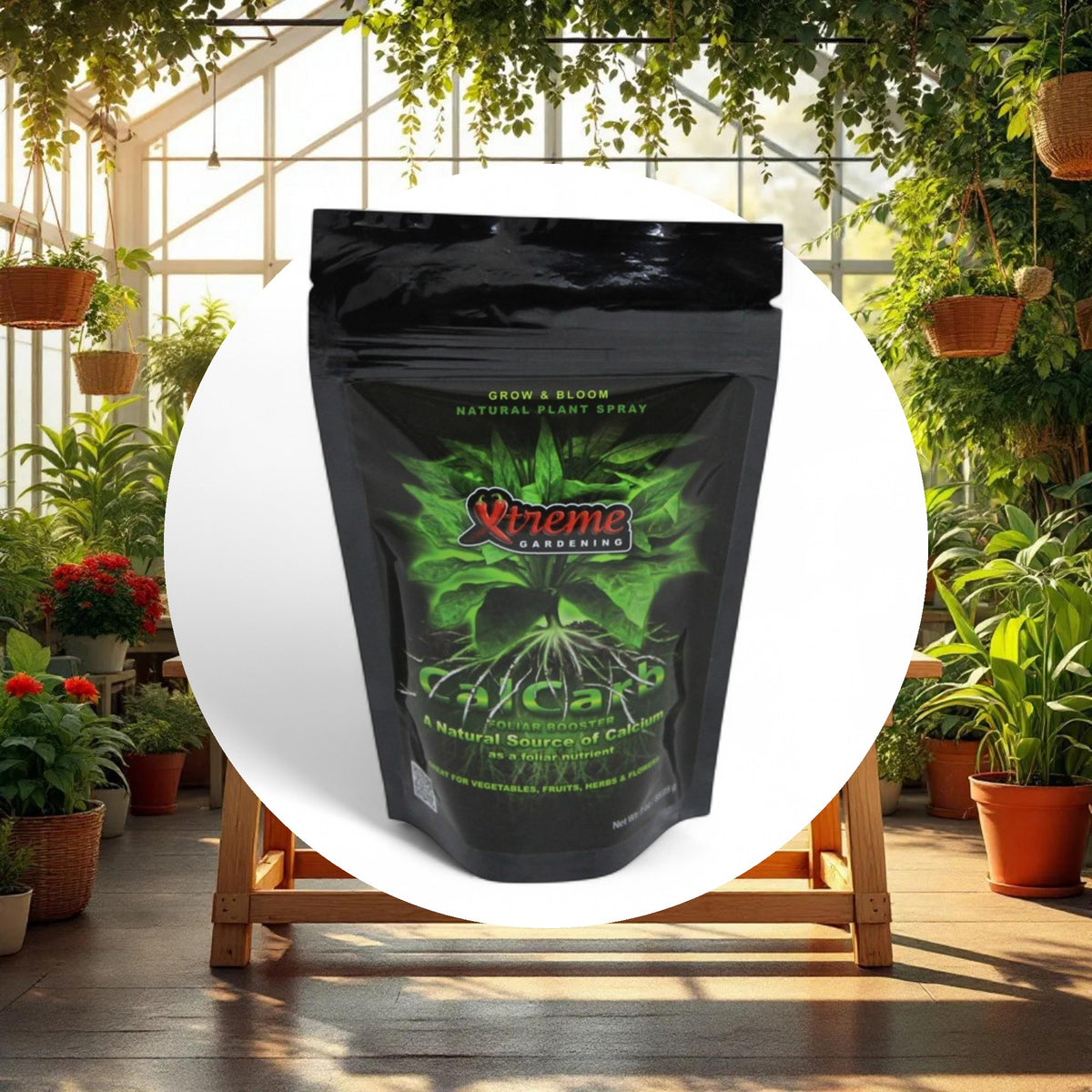 Xtreme Gardening CALCARB foliar booster 3 oz, 12/cs - Image 2