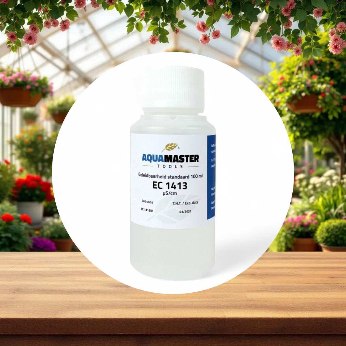 Aqua Master Tools Calibration Solution EC 1413 100ml (18pcs/Case) - Image 3