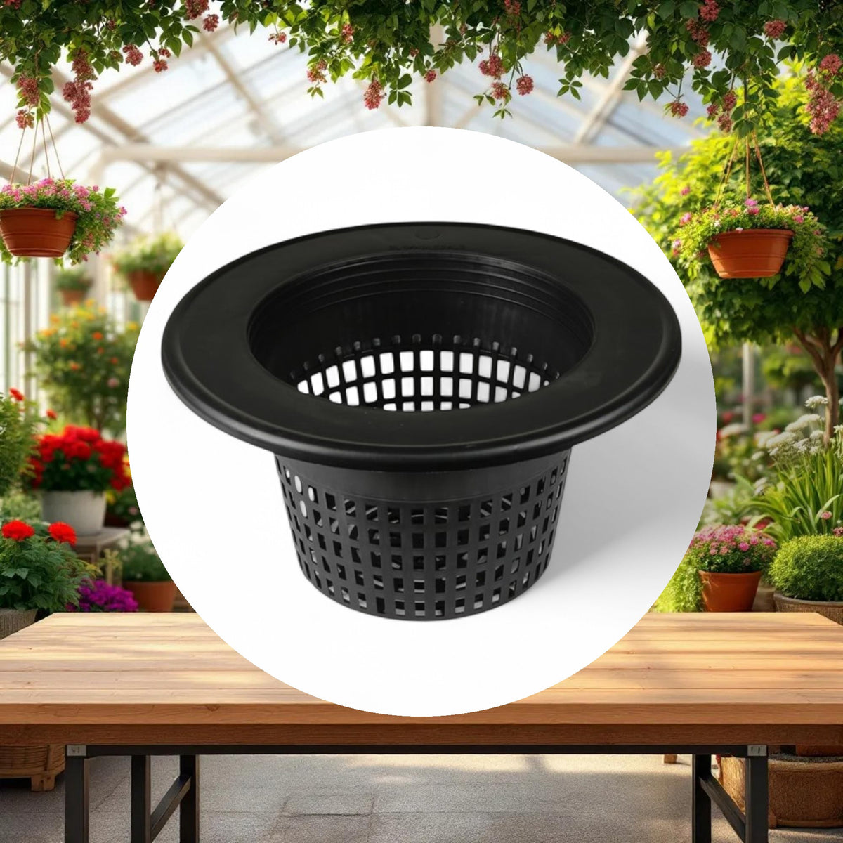 6'' Mesh Pot Bucket Lid - Image 3