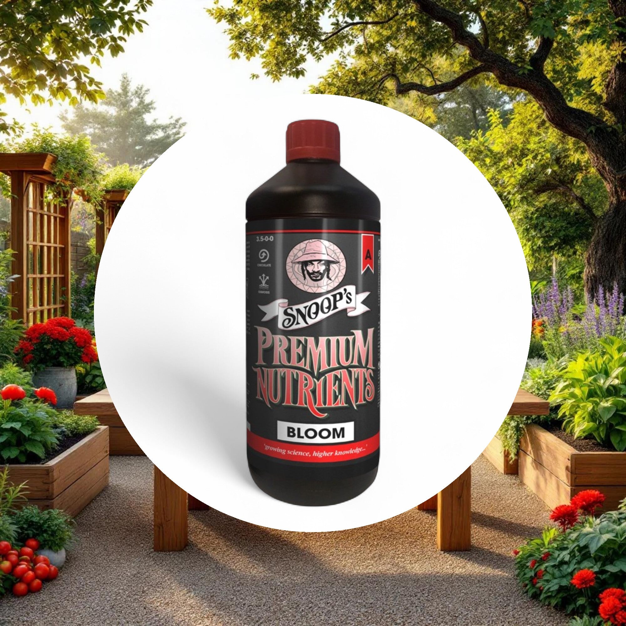 Snoop's Premium Nutrients Bloom A Circulating 5ltr 3.5-0-0 (Hydro Recirculating) - Image 5
