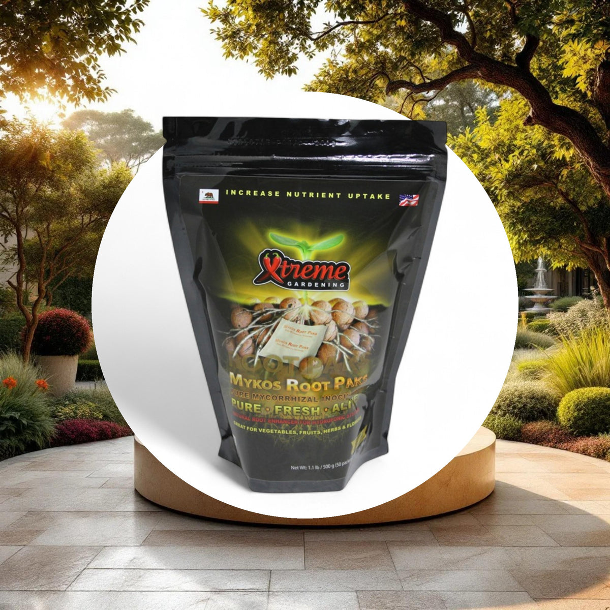 Xtreme Gardening MYKOS ROOT PAKS great for hydro 50 ct, 6/cs - Image 2