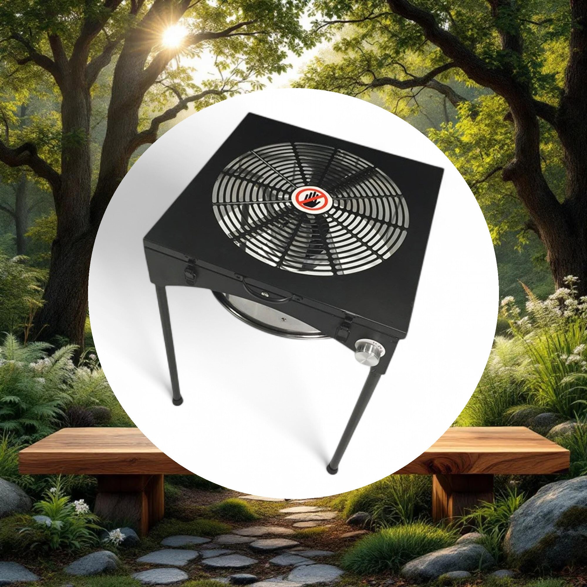 18" TableTop Stand Motor Driven Trimmer - Image 5