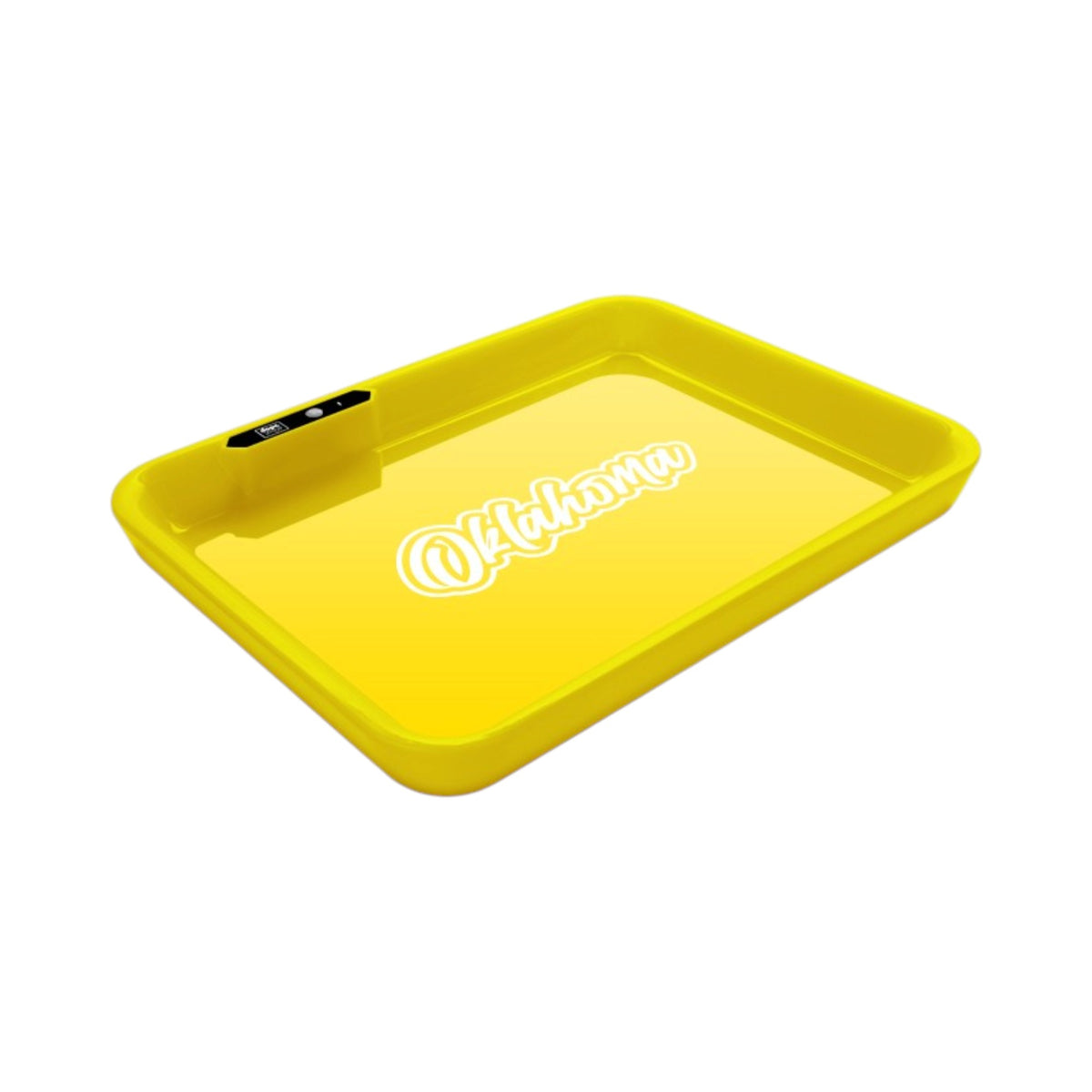 Dope Trays x Oklahoma -  Yellow background White logo