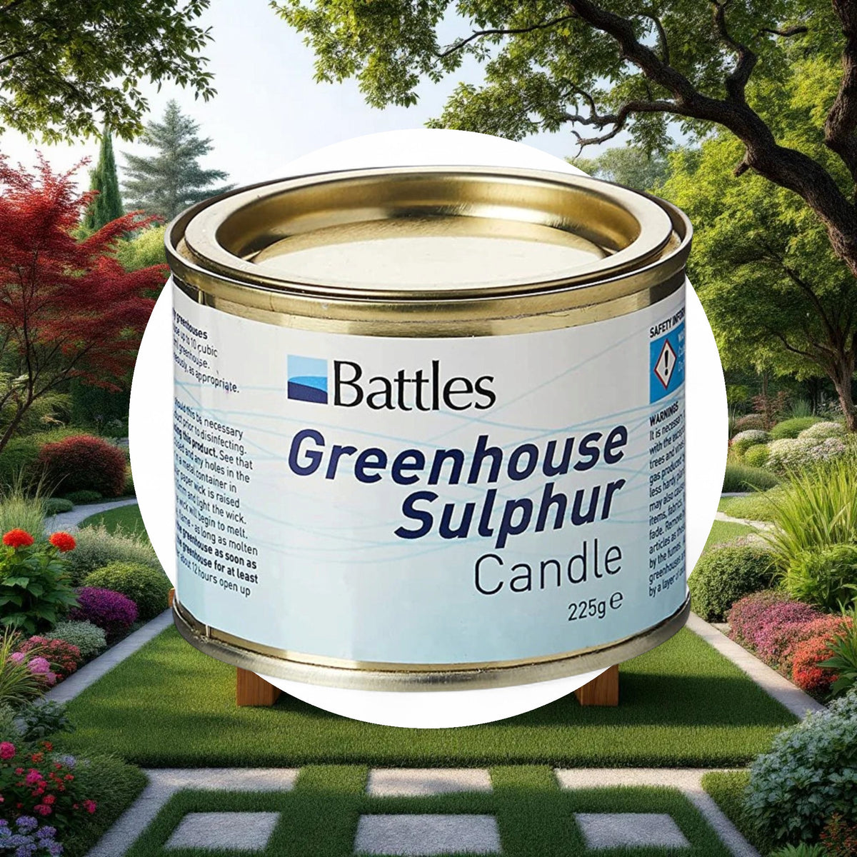 Battles Sulphur Candle 225g - Image 4