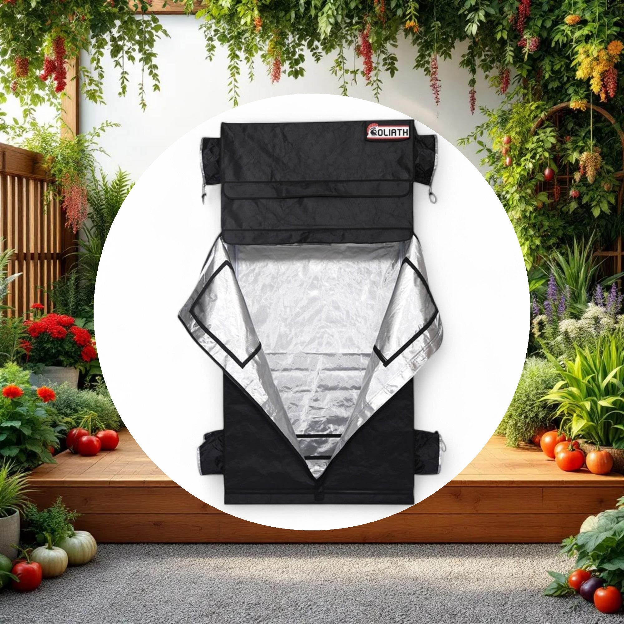 Goliath Grow Tent 2ft x 4ft x 6ft11in - 7ft11in - Image 5