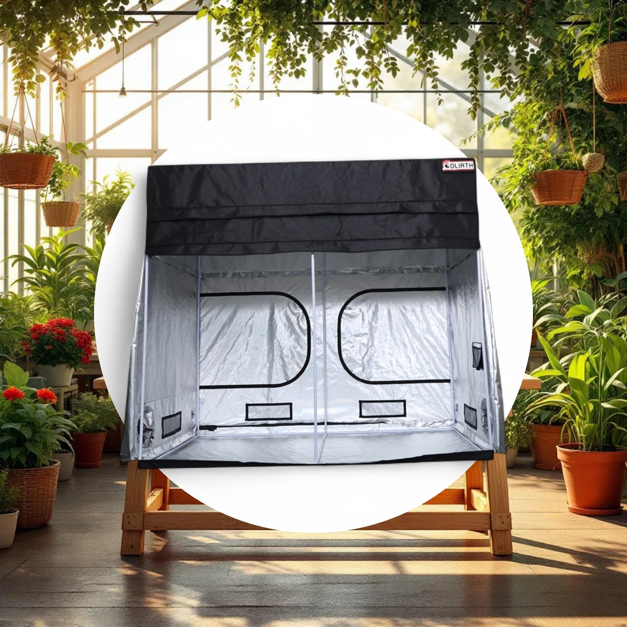 Goliath Grow Tent 5ft x 9ft x 6ft11in - 7ft11in - Image 2
