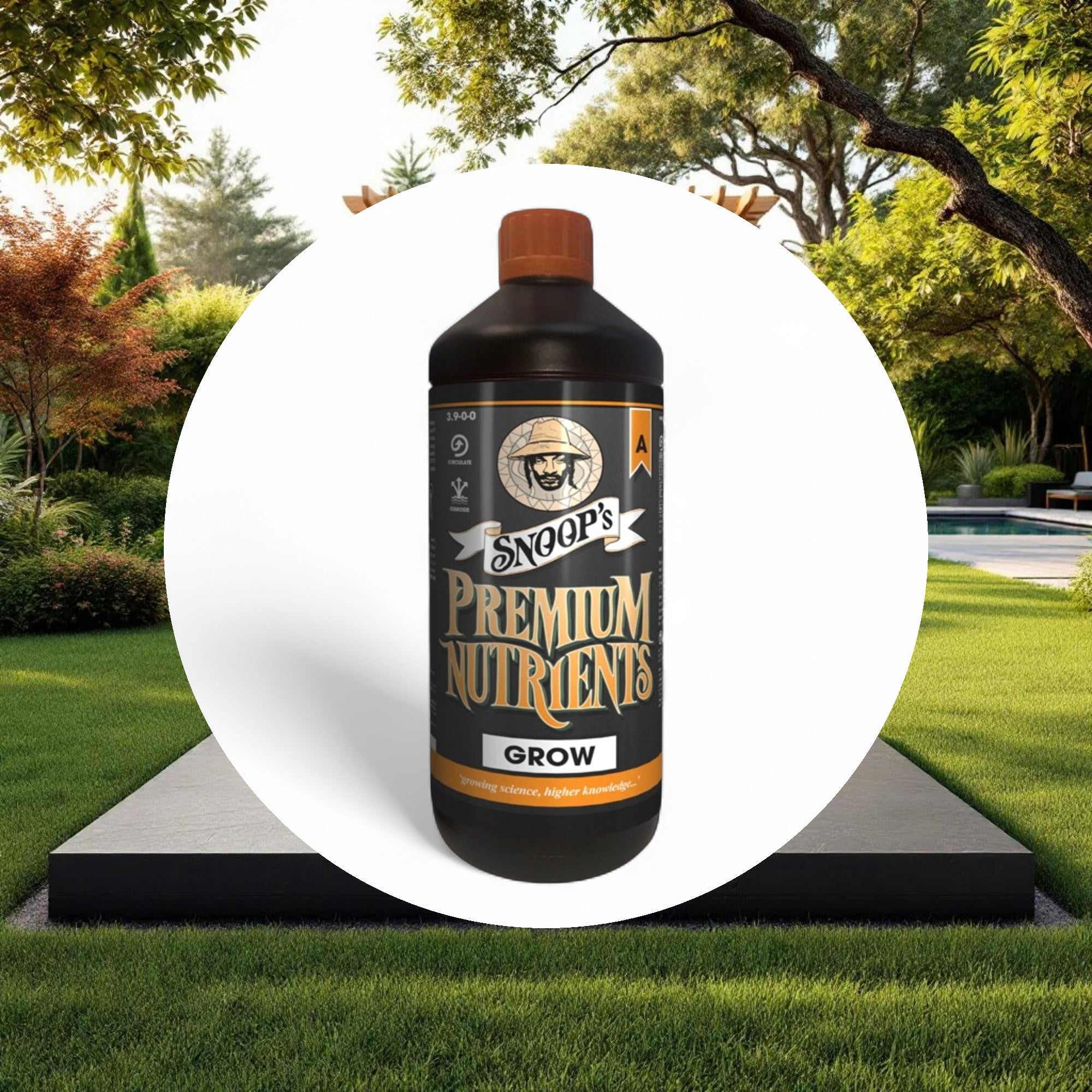 Snoop's Premium Nutrients Grow A Non-Circulating 5ltr 3.6-0-0 (Soil, Hydro Run To Waste) - Image 4