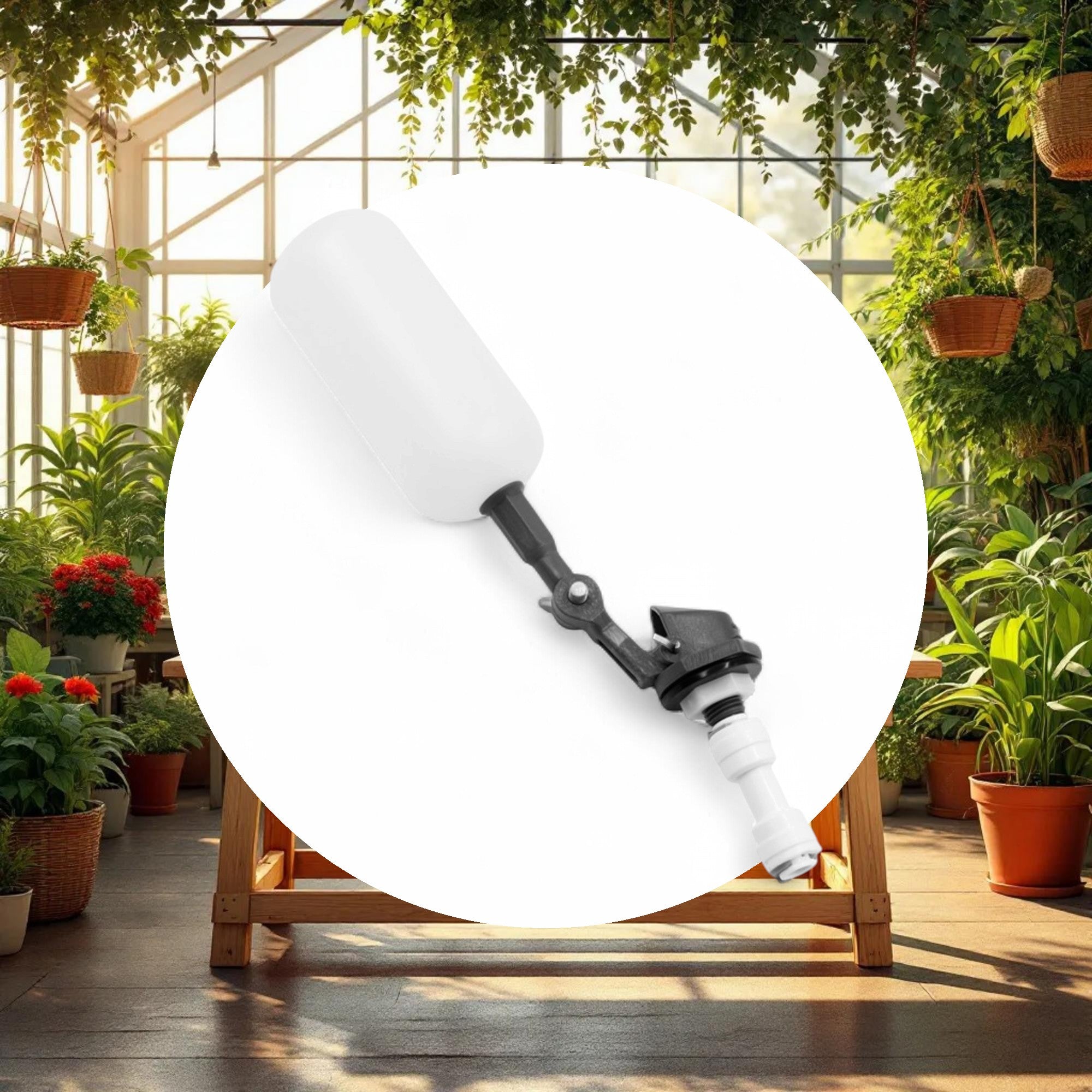 GROW1 Float Valve w/ 3/8in Quick Connect Fitting - Image 3