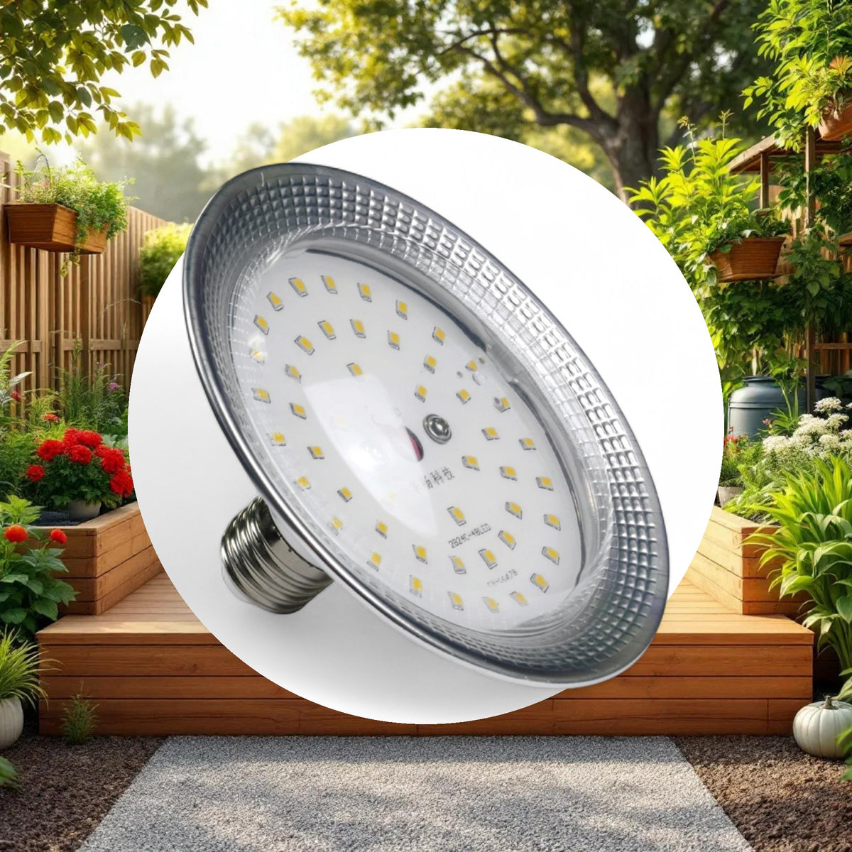 12W LED 4200k Grow LED Bulb e26 Socket - Image 5