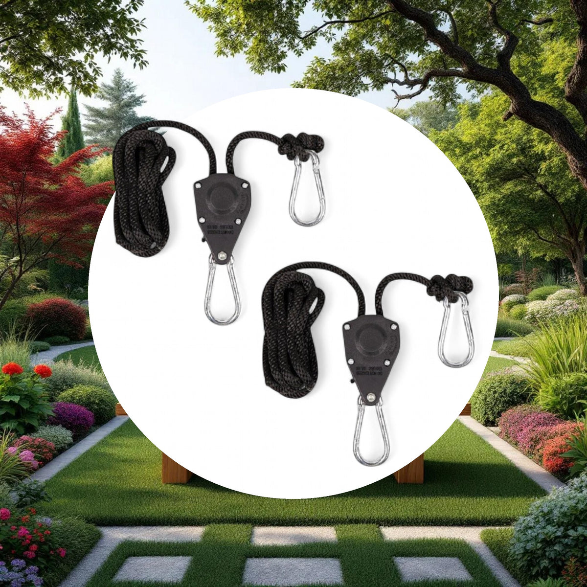 Rope Ratcheting Light Hangers 1/8in (2pcs/Pack) - Image 4
