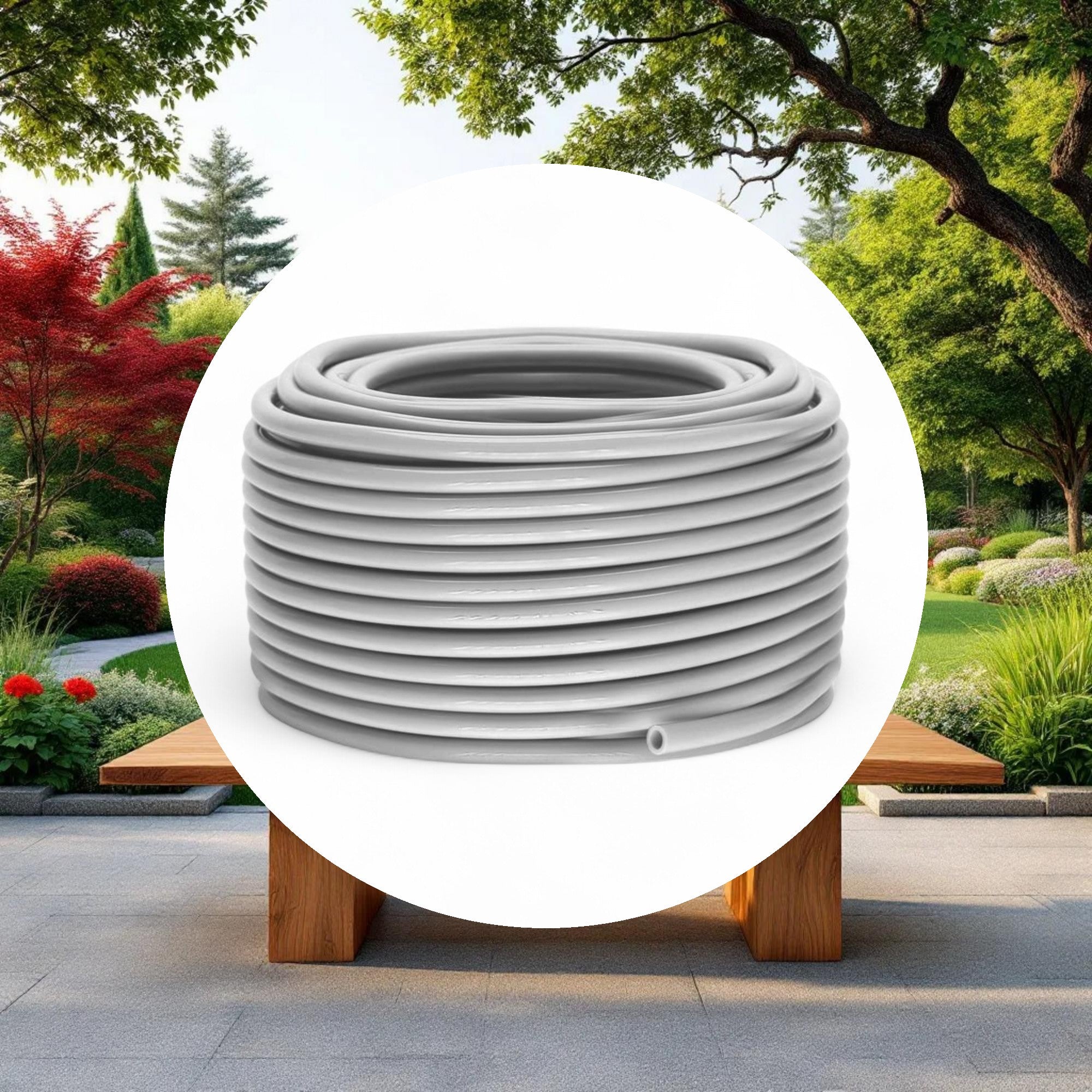GROW1 White Vinyl Tubing I.D. 3/16in x 1000ft - Image 5