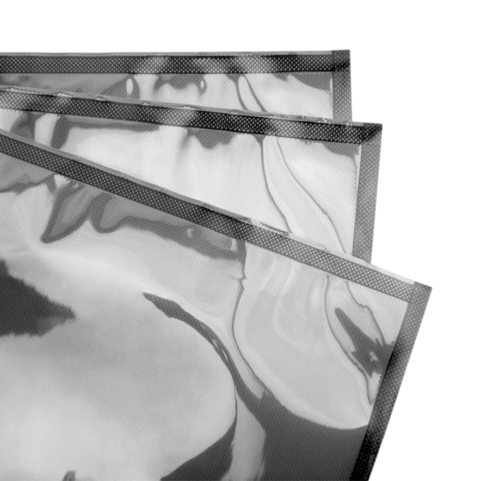 ArmorVac 11”x24” 5mil Precut Vacuum Seal Bags Black & Clear (100 Pack)