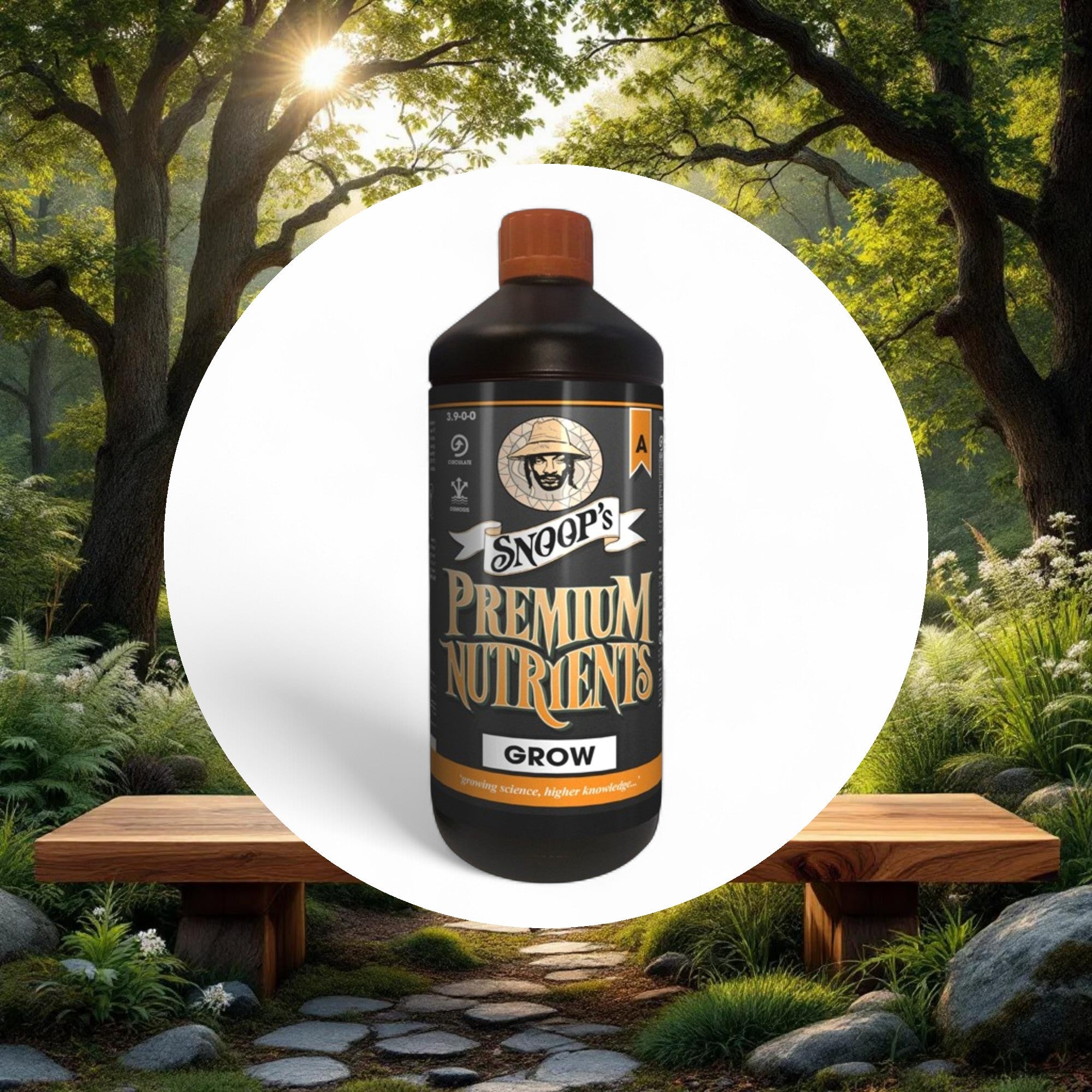 Snoop's Premium Nutrients Grow A Non-Circulating 10ltr 3.6-0-0 (Soil, Hydro Run To Waste) - Image 5