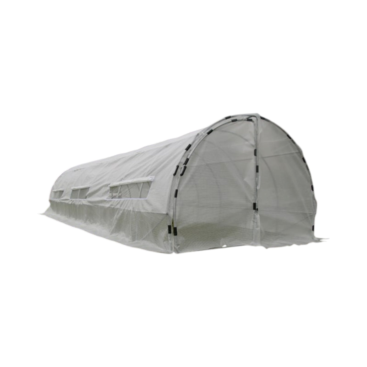 GROW1 Heavy-Duty Greenhouse Hoop House (32ft x 10ft x 6.5ft)