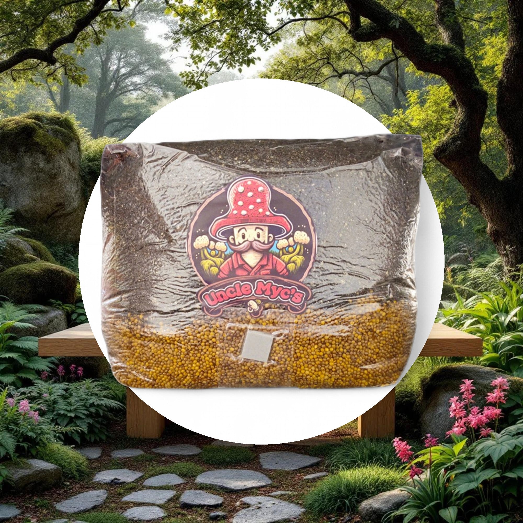 Uncle Myc's CVG All-In-One Mushroom Spawn Bag 7lbs - Image 5