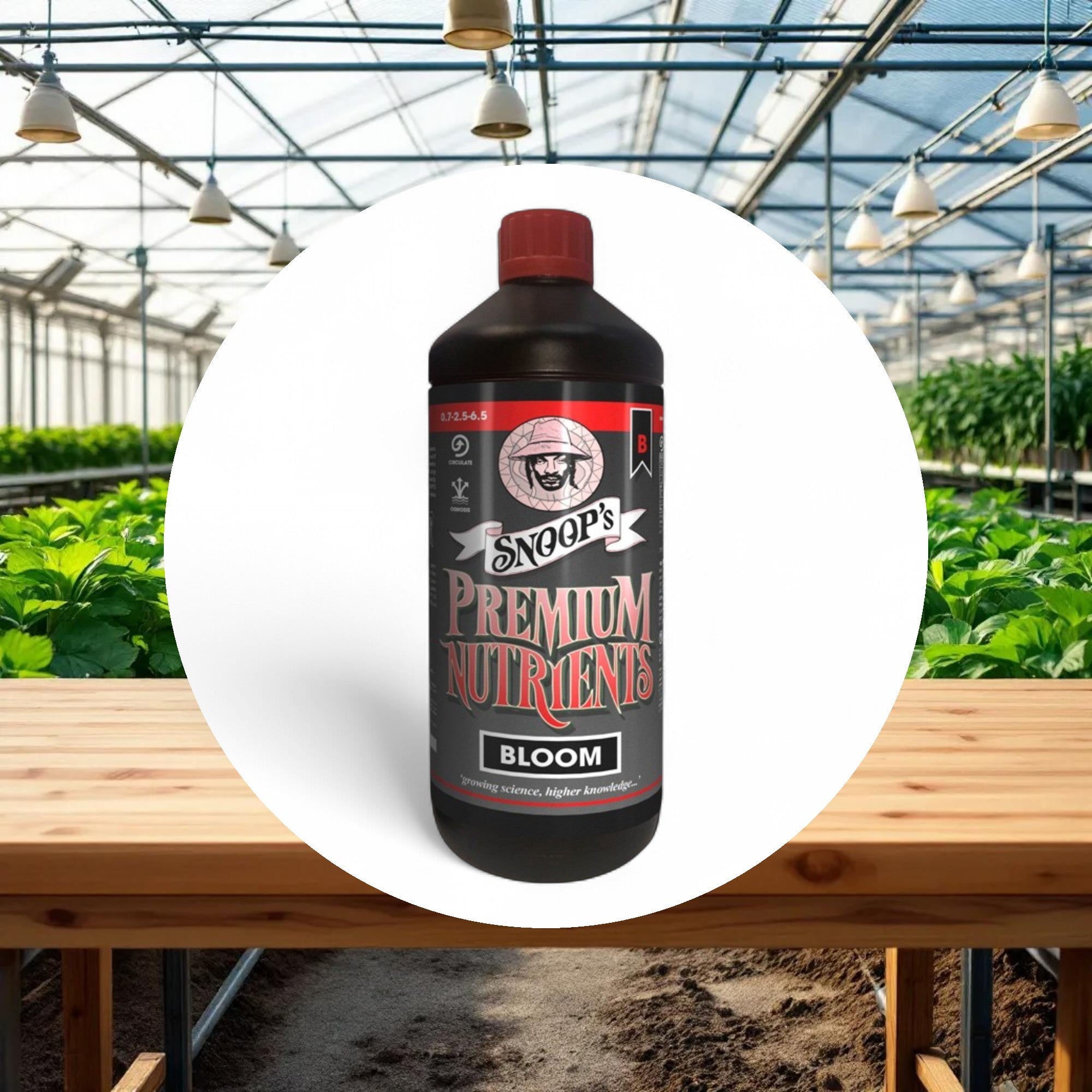 Snoop's Premium Nutrients Bloom B Coco 5ltr 0.3-2.5-5.8 - Image 2