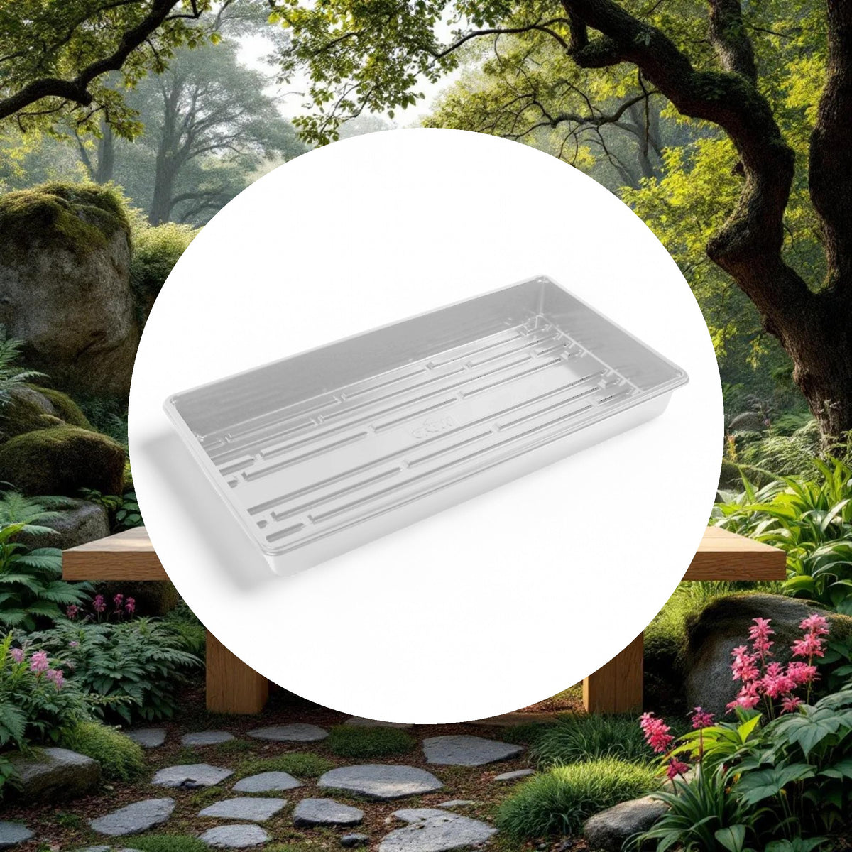 Standard Propagation Tray w/o Drain Holes White (10in x 20in) - Image 5