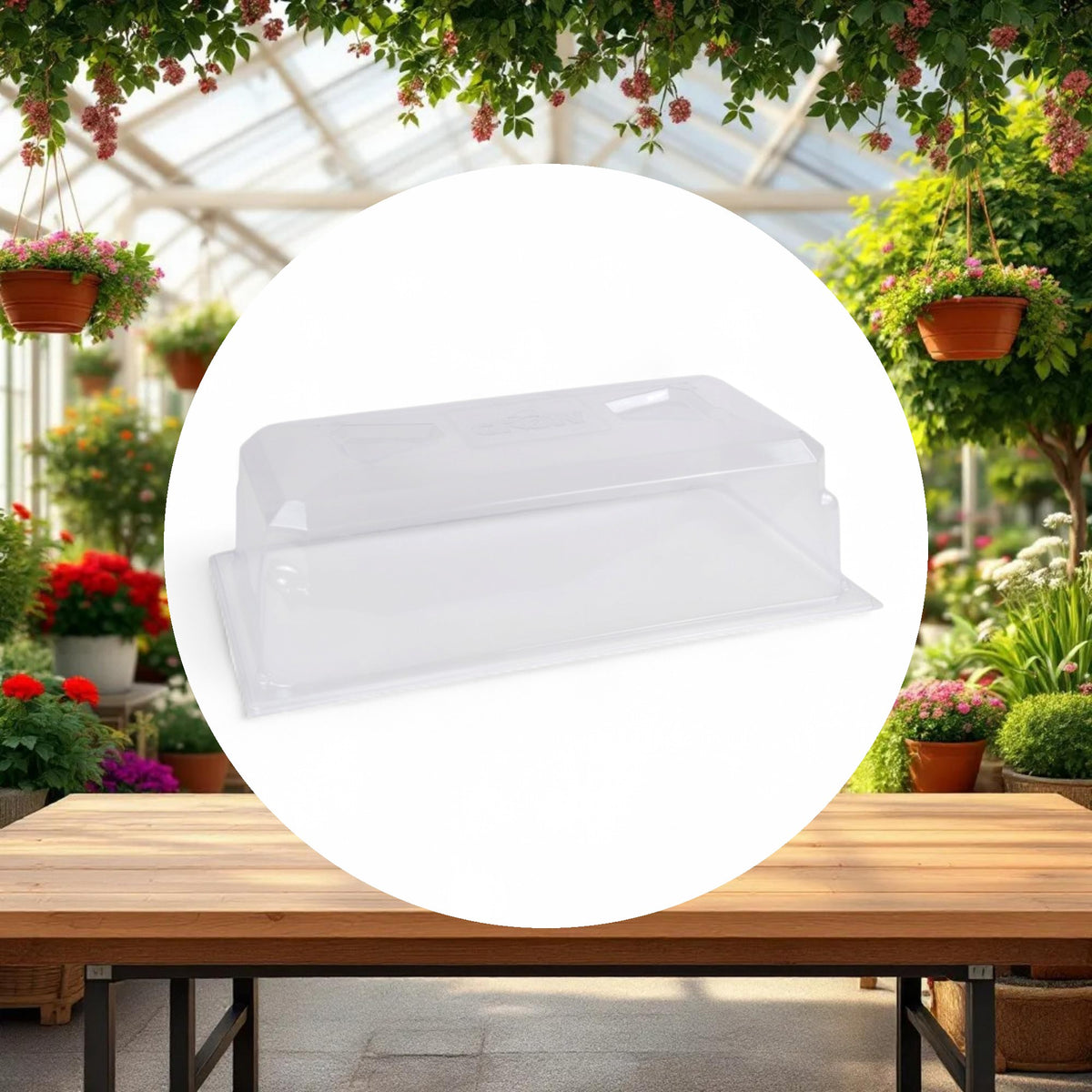 7" Standard Propagation Dome - 10" x 20" x 7" - NO VENT - Image 3