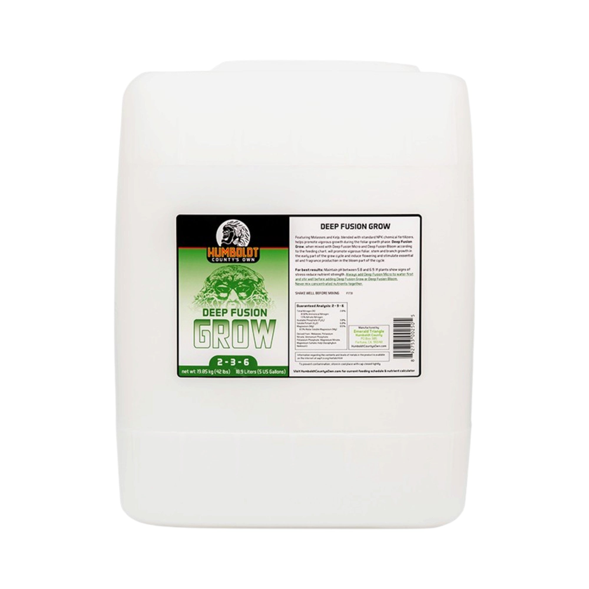 Humboldt County's Own Deep Fusion Grow 5gal