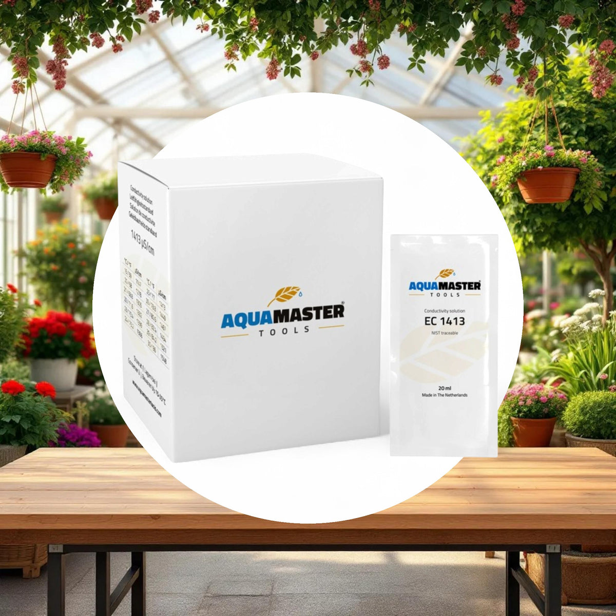 Aqua Master Tools Calibration Solution EC 1413 20ml Sachet - Image 3