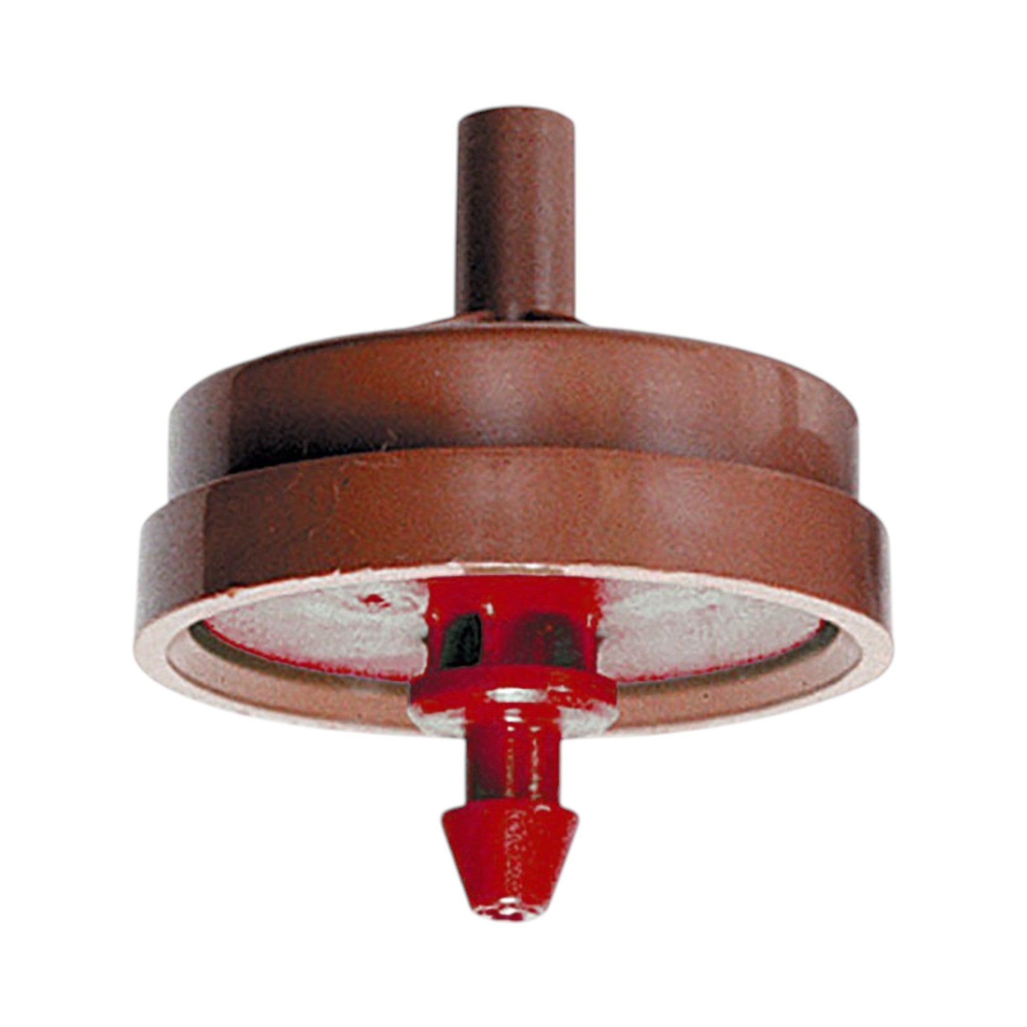 Netafim Woodpecker Pressure Compensating Dripper 0.53GPH Brown/Red (250pcs/Bag)