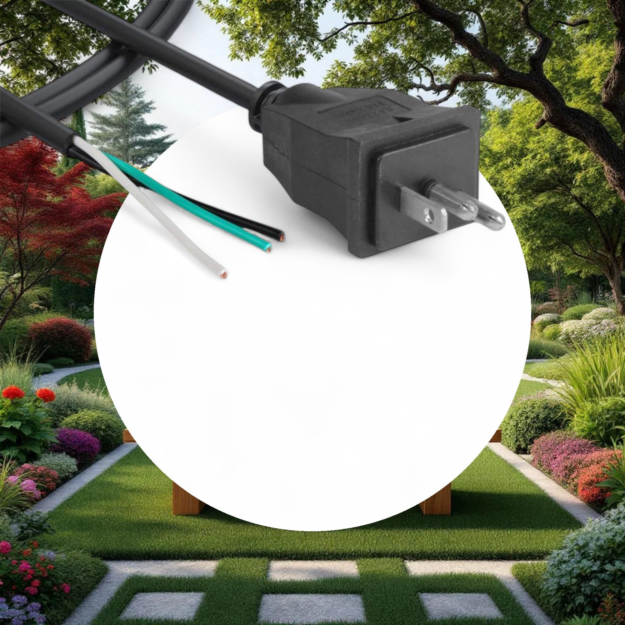 Grow1 DIY Reflector Cord 14 Gauge 15' - Image 4