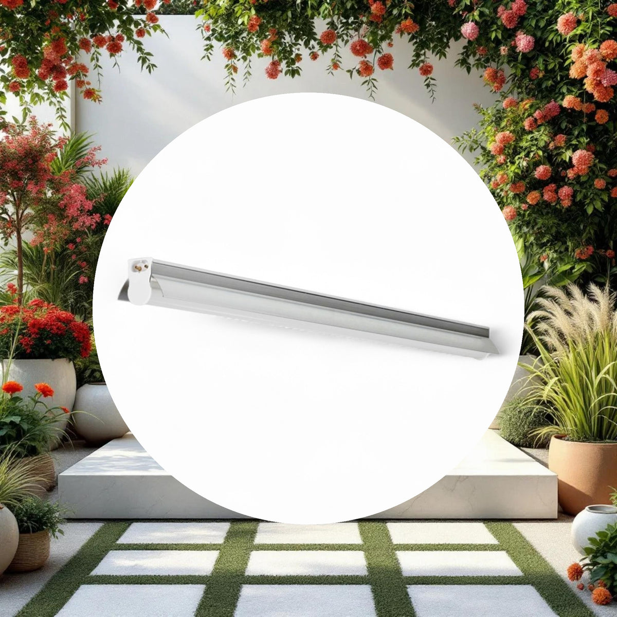 Lightech T5 LED Grow Light w/ Reflector 4ft 28w 6500k - Image 2