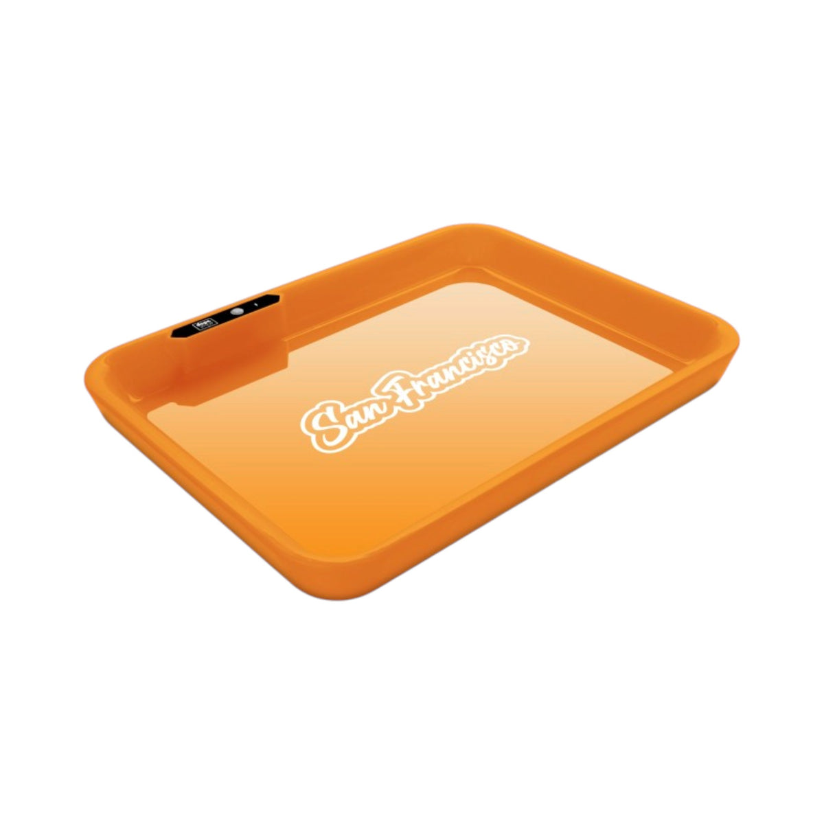 Dope Trays x San Francisco - Orange background White logo