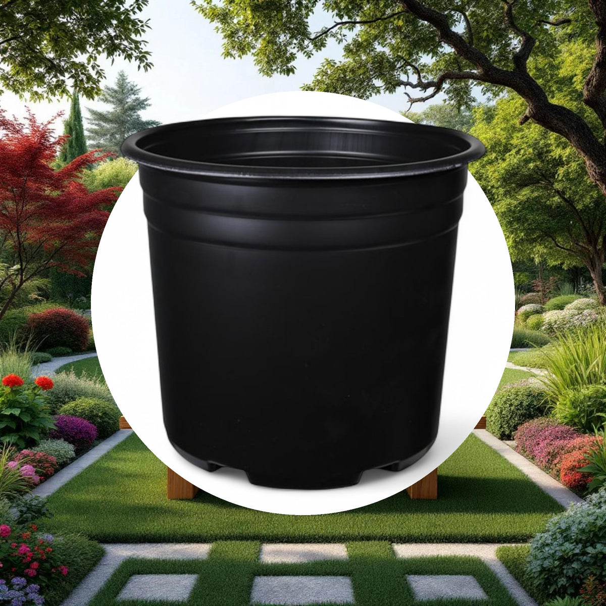 2 Gal Thermoformed Plastic Pot - Image 5