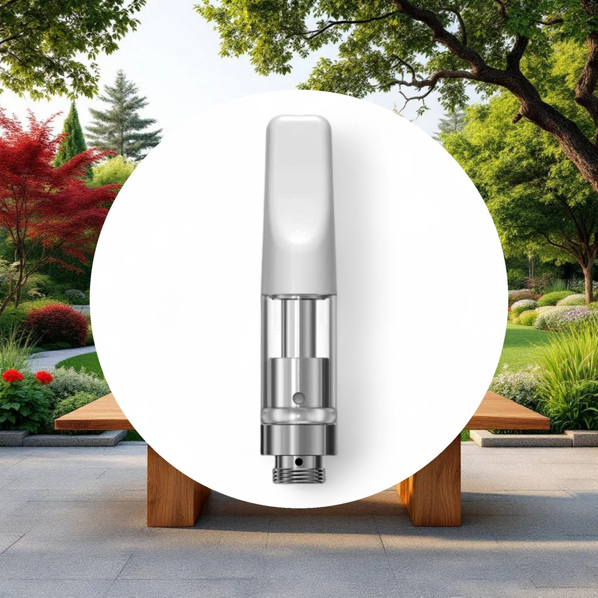 .5ml White Ceramic Cartridge w/ 1.6mm inlet (100-pack) - Image 4