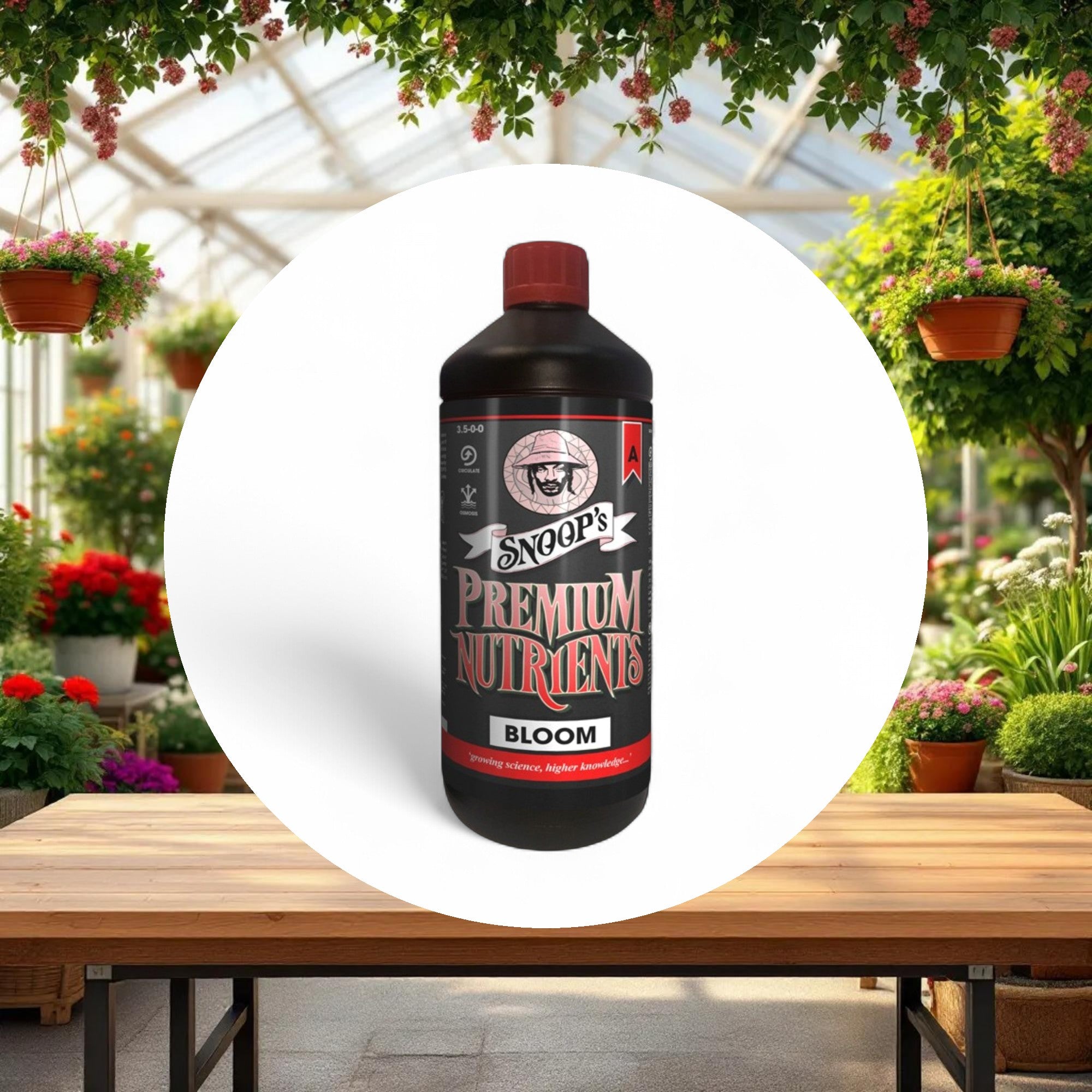 Snoop's Premium Nutrients Bloom A Non-Circulating 10ltr 3.1-0-0 (Soil, Hydro Run To Waste) - Image 4