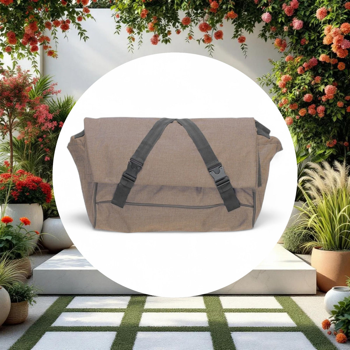 AWOL DAILY Messenger Bag (Brown) - Image 2