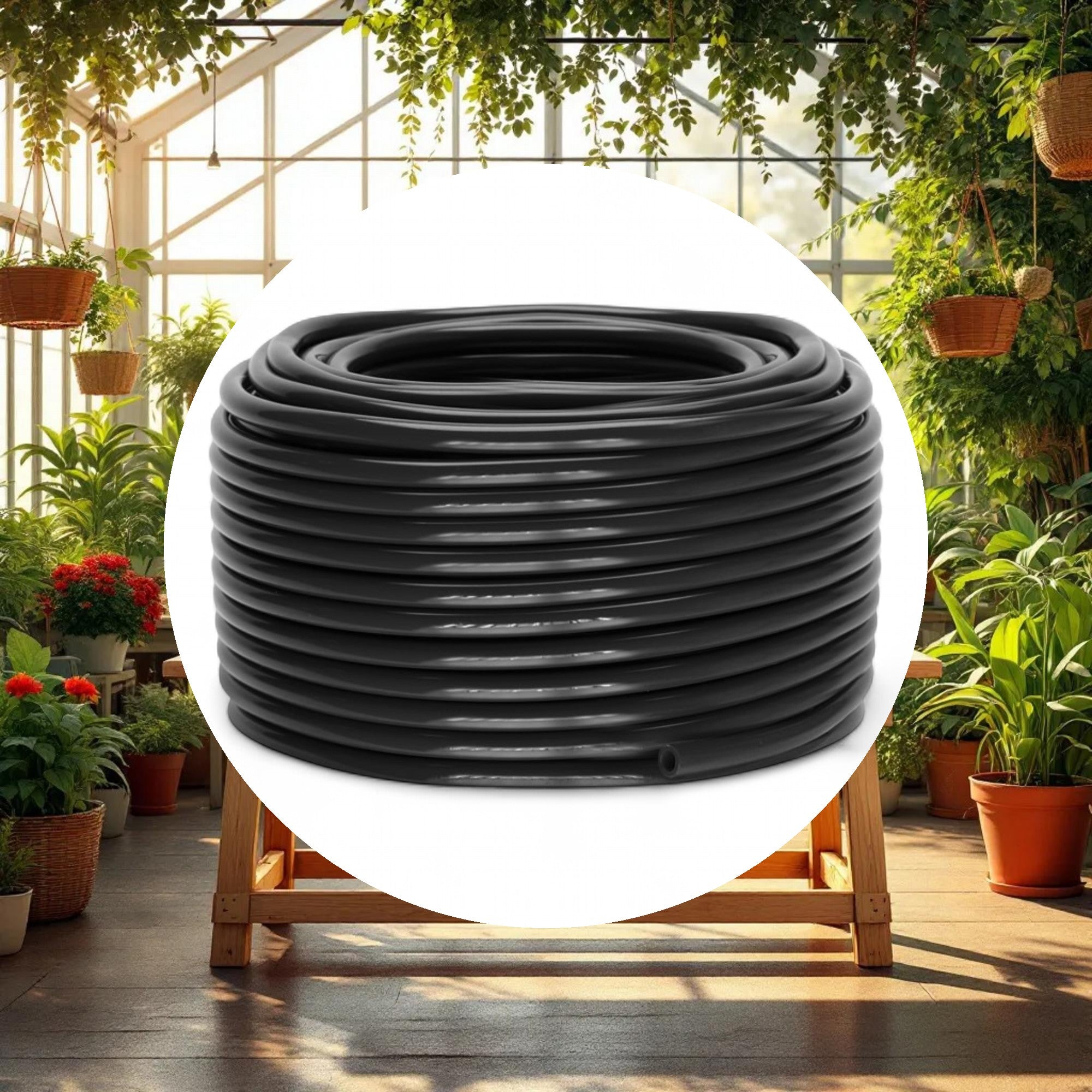 GROW1 Black Vinyl Tubing I.D. 1/2in x 50ft - Image 3