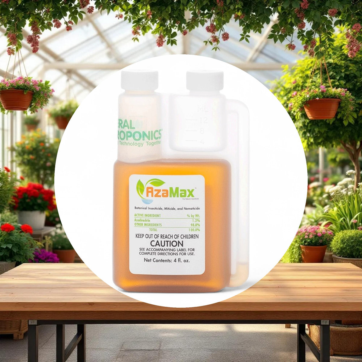 General Hydroponics AzaMax 4 fl oz - Image 3