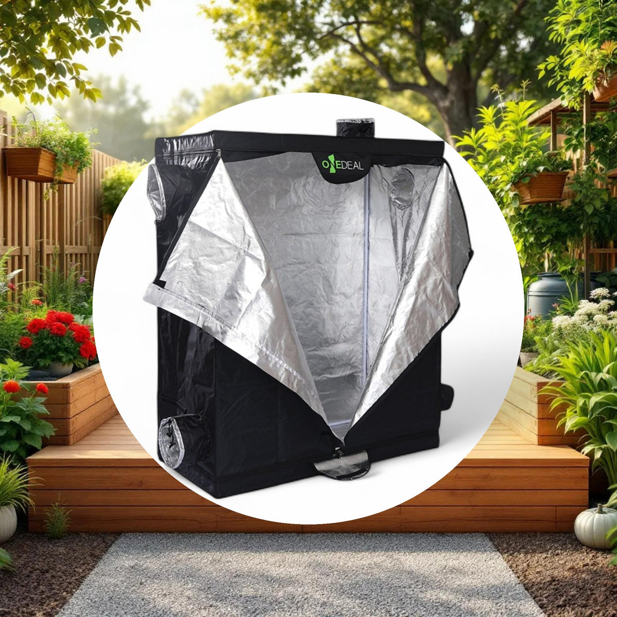 OneDeal Grow Tent 2ft x 4ft x 6ft - Image 5