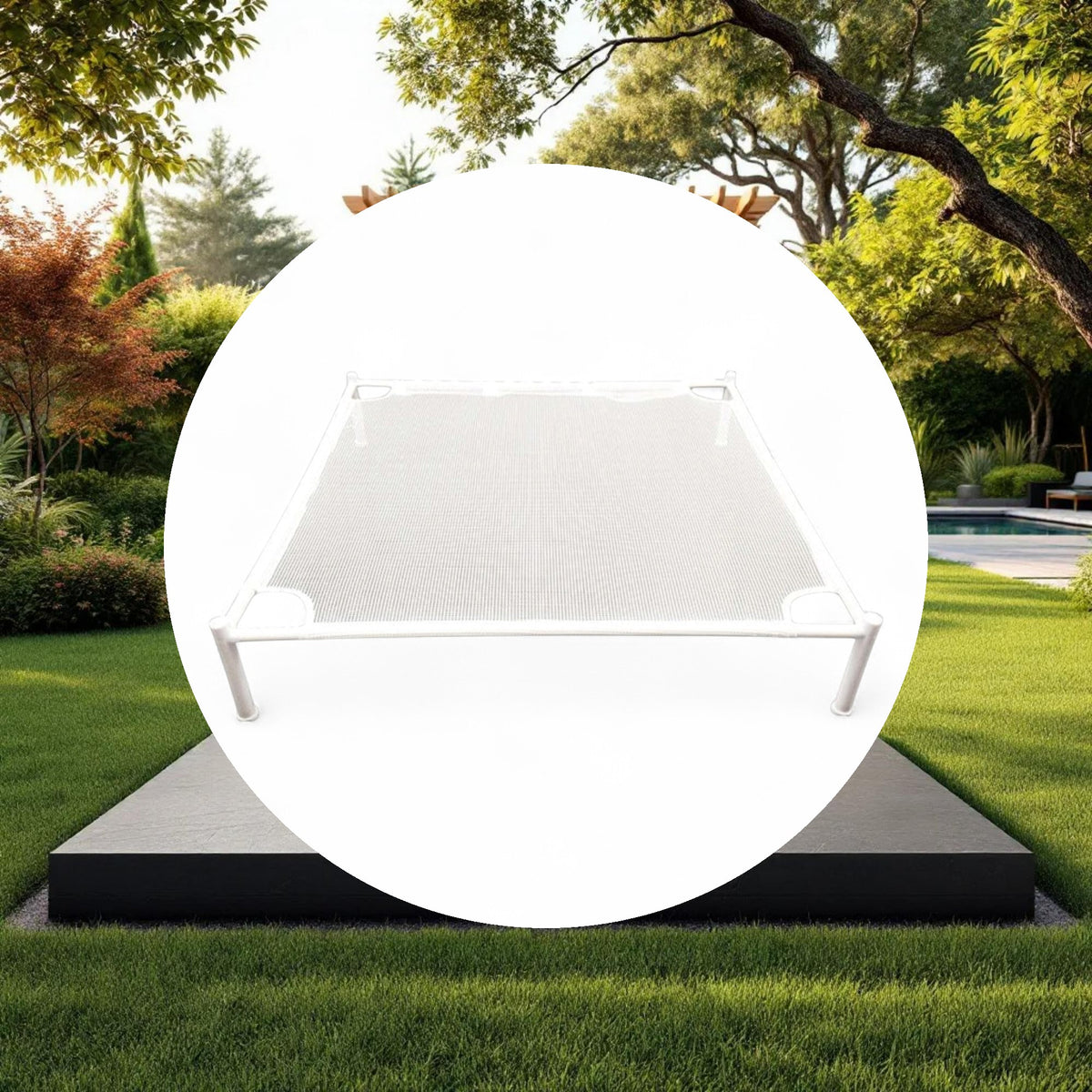 Stackable Square Drying Rack - 1 Tier, 27in x 27in - Image 4
