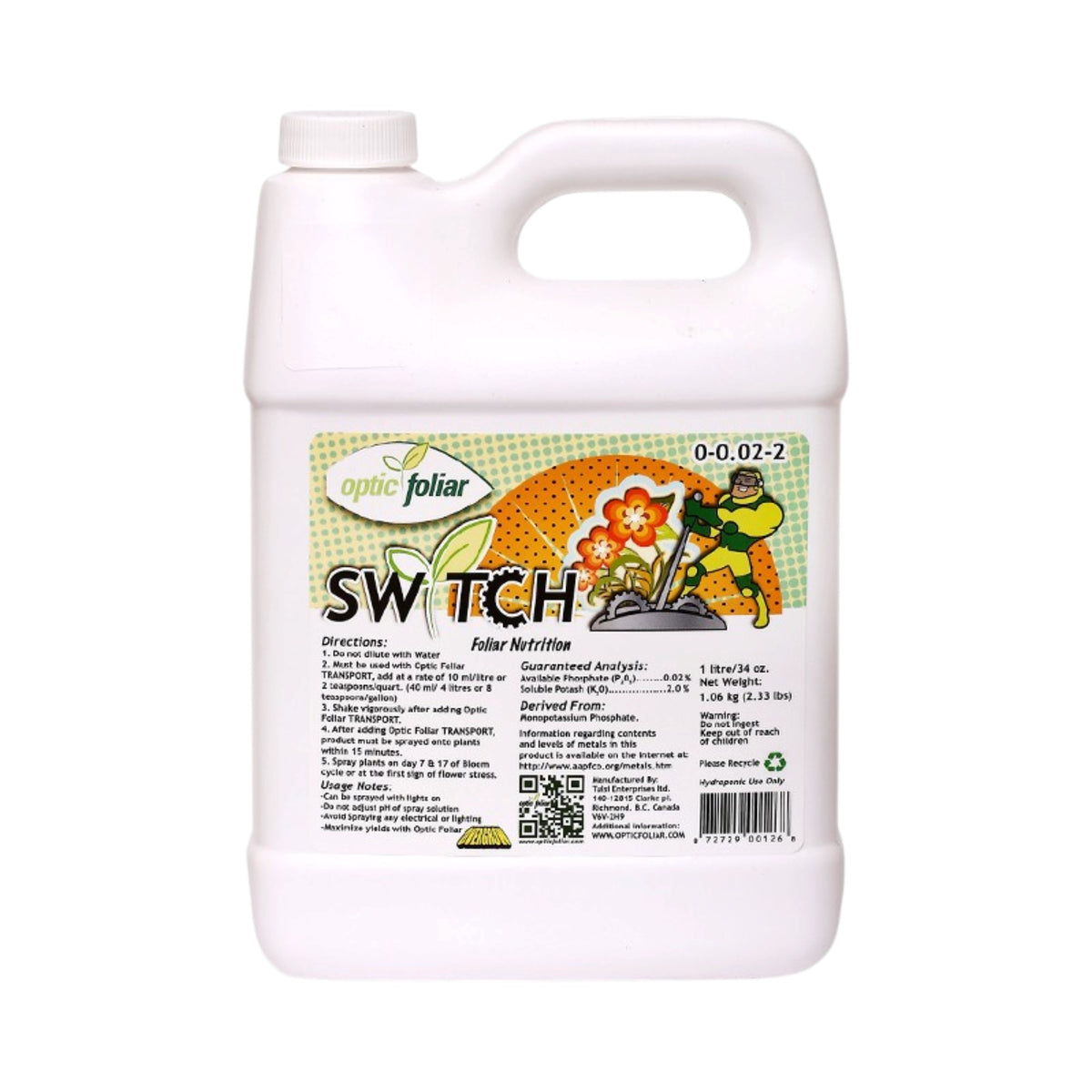 Optic Foliar SWITCH 1L