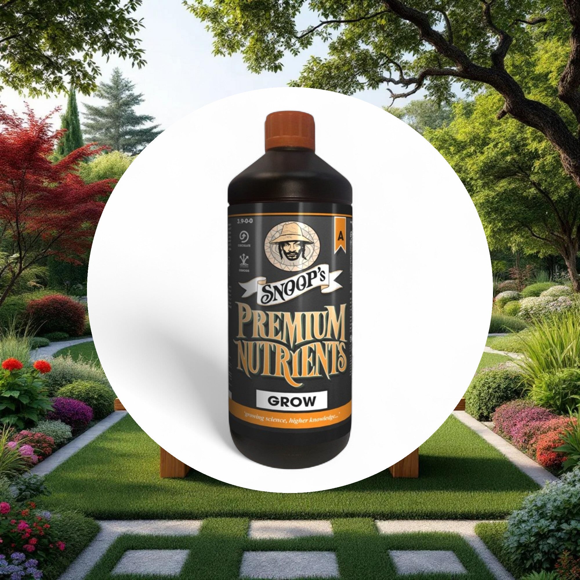 Snoop's Premium Nutrients Grow A Circulating 20ltr 3.9-0-0 (Hydro Recirculating) - Image 4